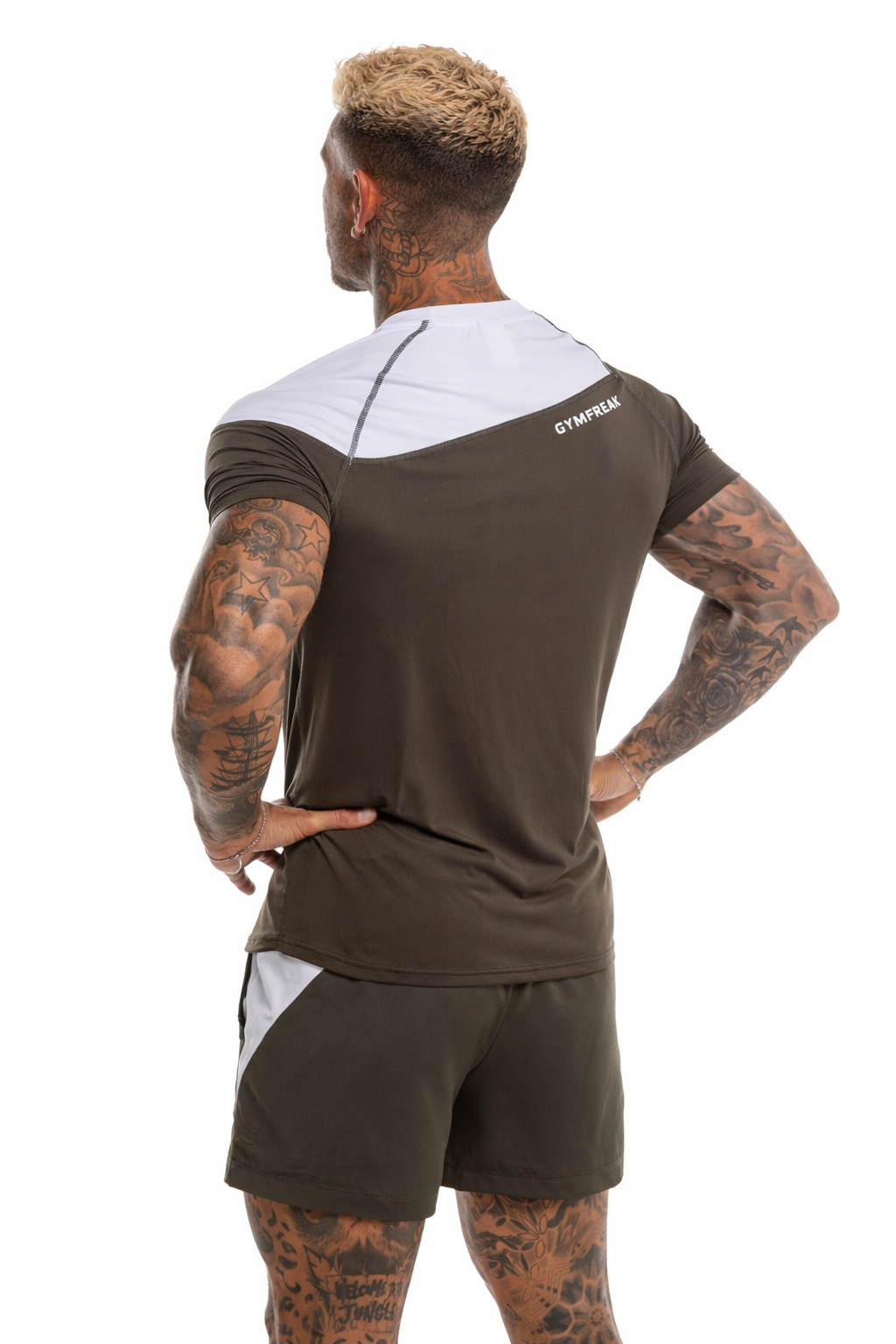 T-Shirt GYMFREAK Pro Homme - Khaki