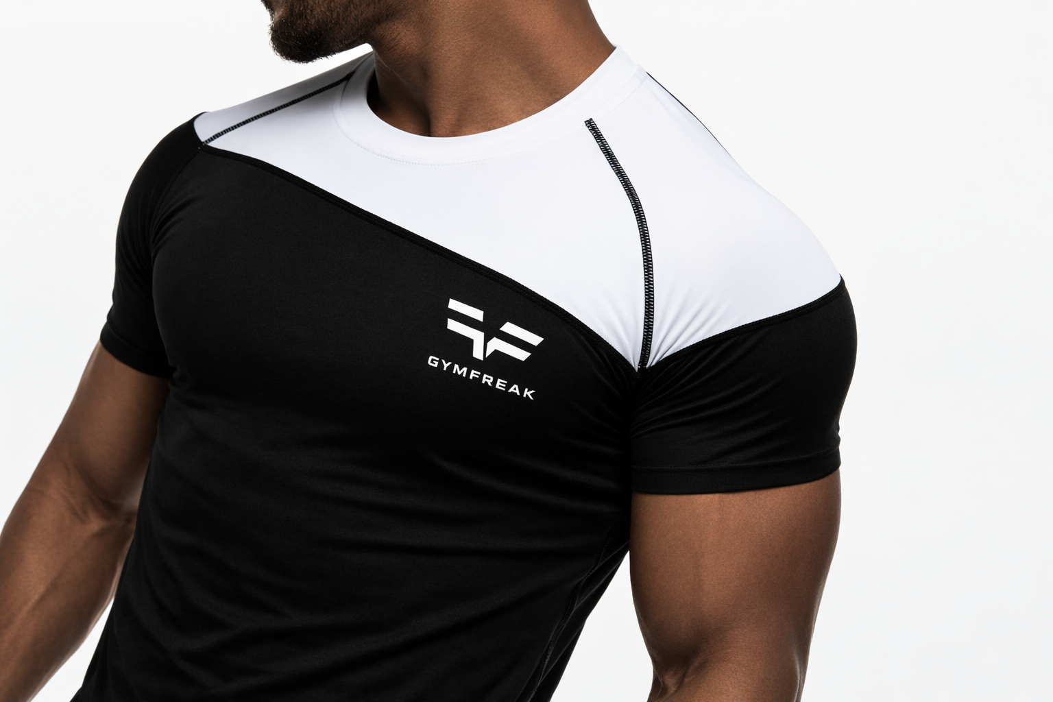 T-Shirt GYMFREAK Pro Homme - Noir