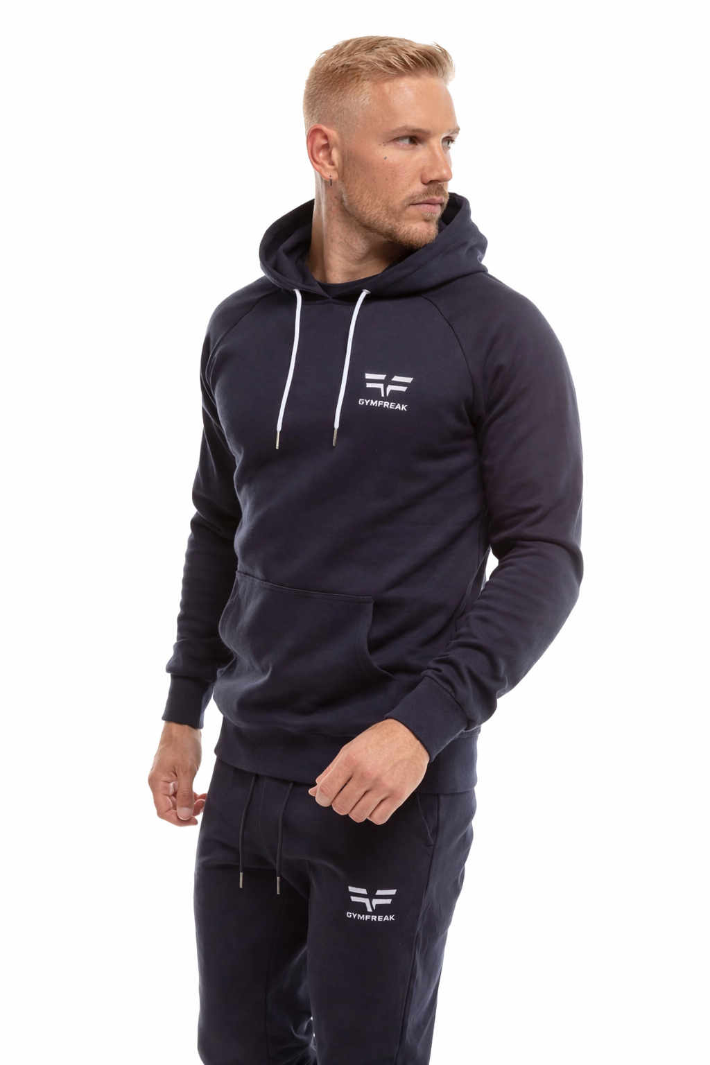 Sweat à capuche GYMFREAK Power Homme - Bleu Marine
