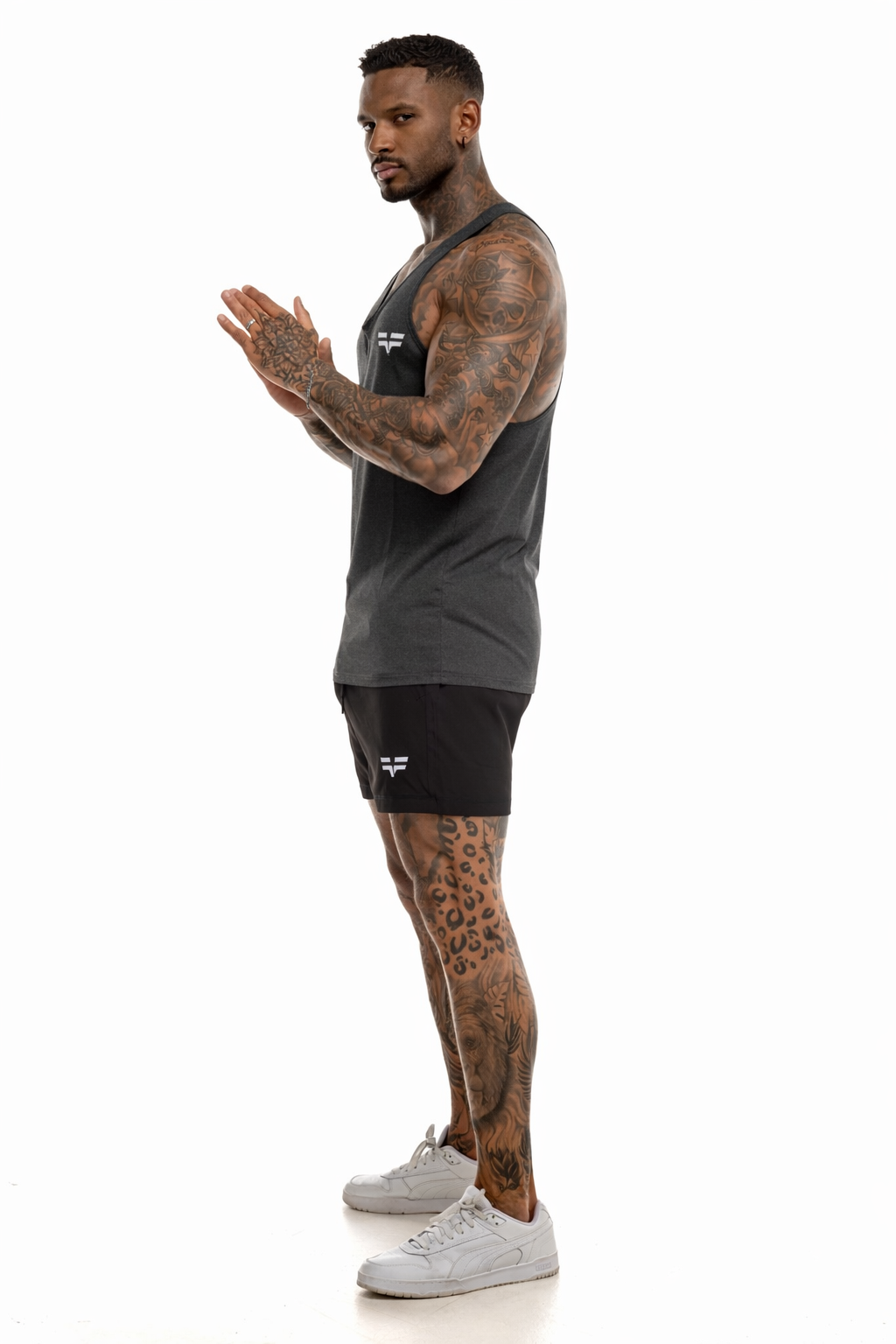Débardeur GYMFREAK Active Homme - Charbon