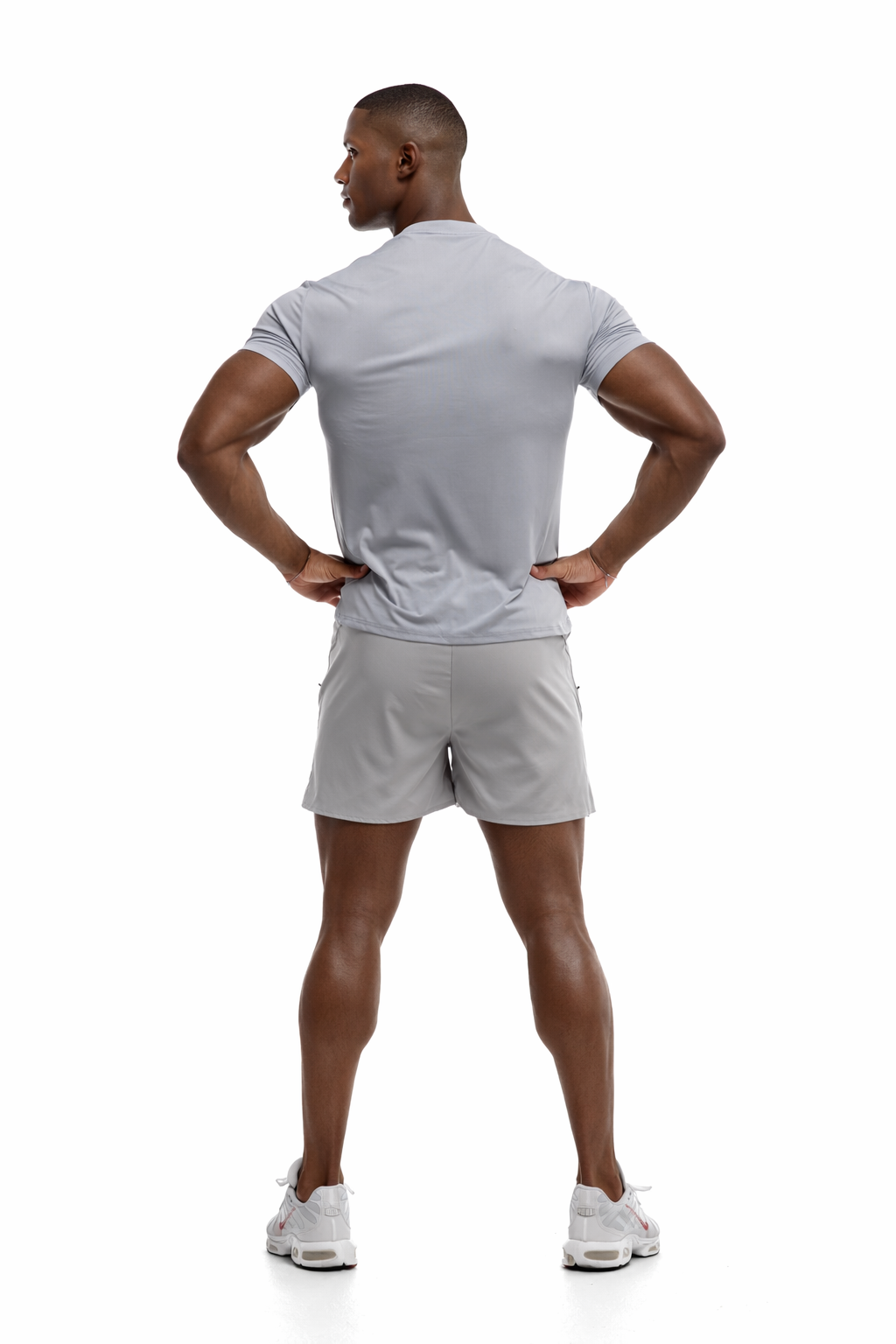 T-Shirt GYMFREAK Fusion Homme - Gris Clair