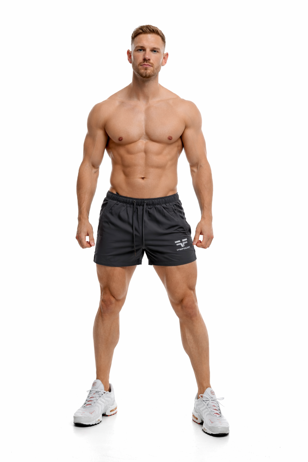 Short GYMFREAK Fusion Homme - Charbon- 3.5 pouces/8.89cms