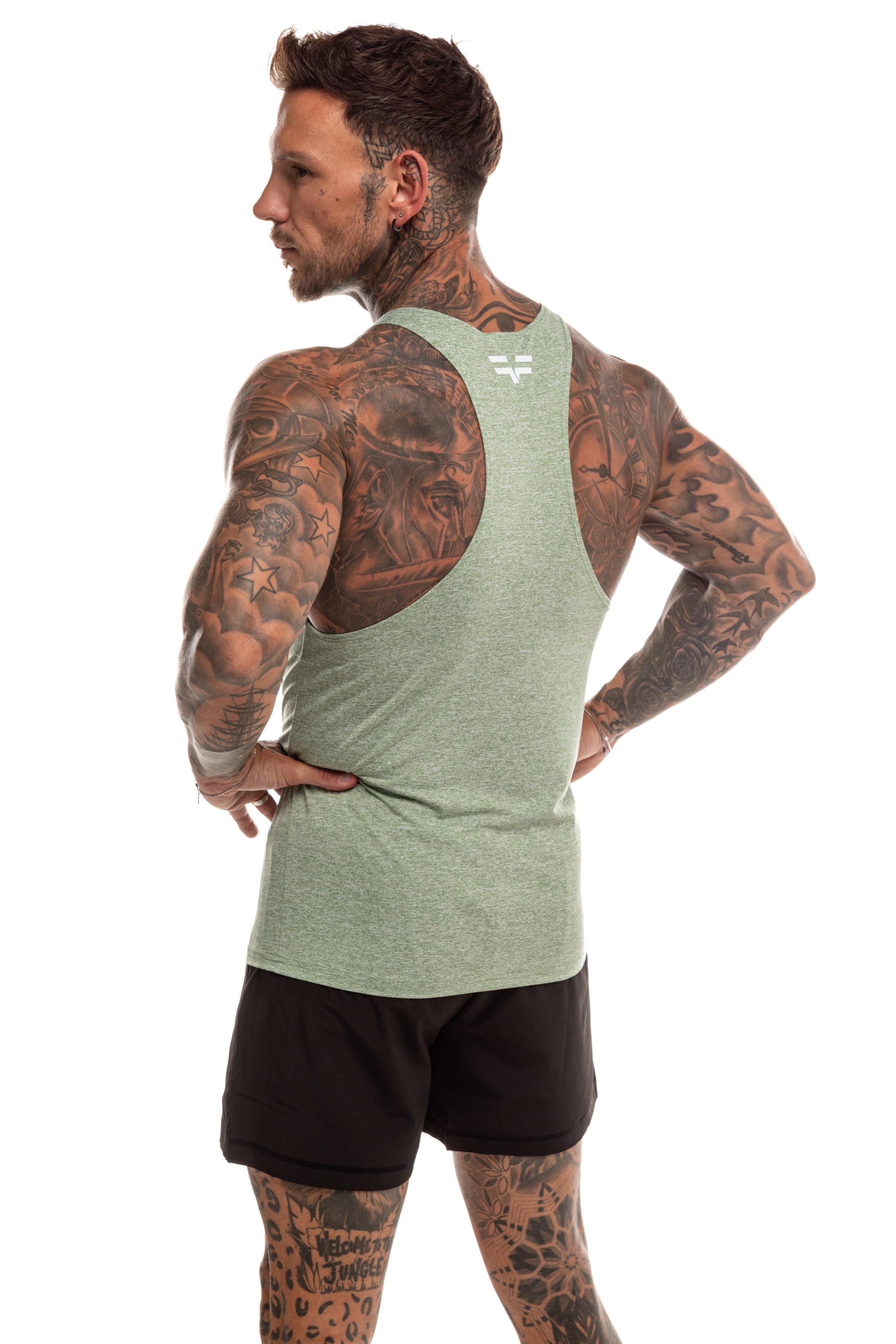 Débardeur GYMFREAK Active Homme - Vert