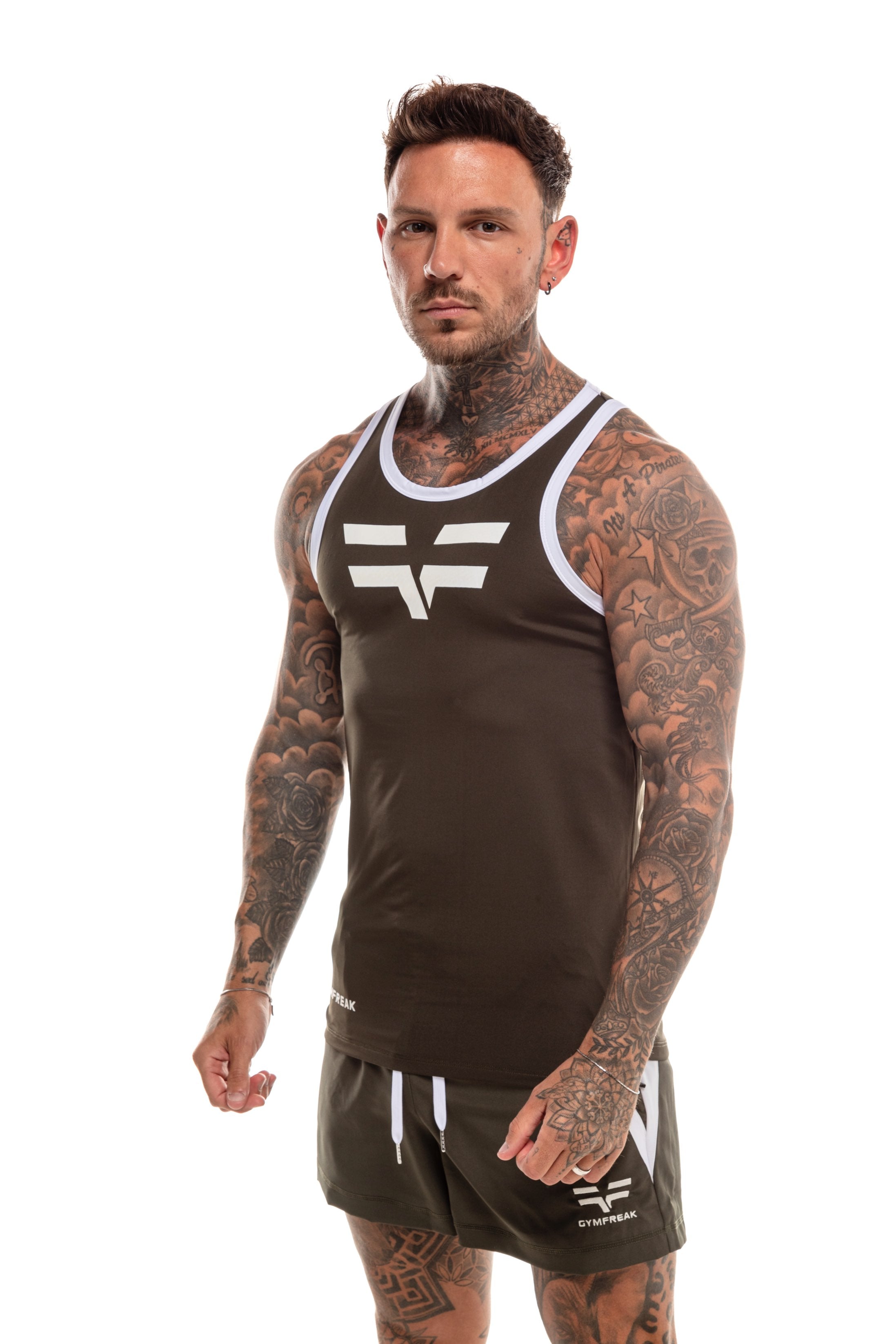 Débardeur GYMFREAK Pro Homme - Khaki