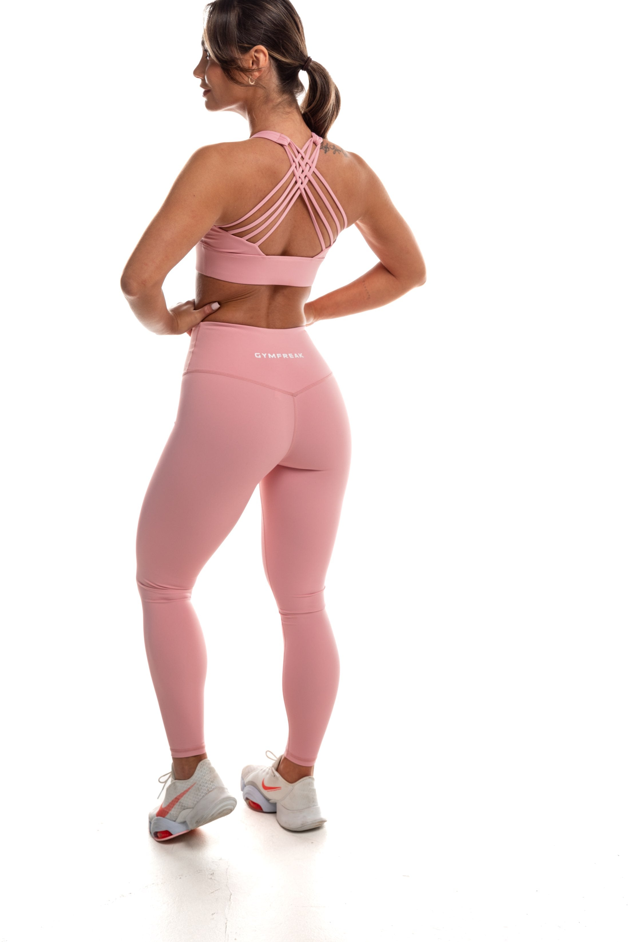 Legging GymFreak Vision Femme - Rose