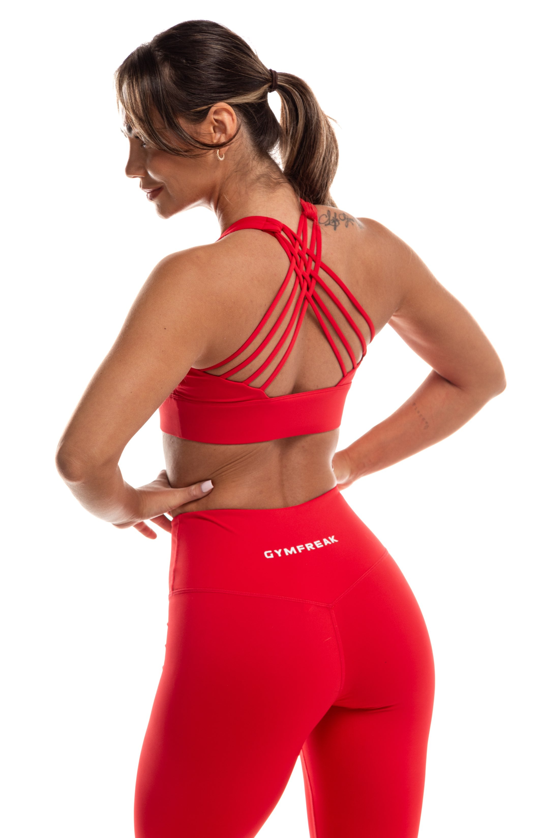 Brassière GYMFREAK Vision Femme - Rouge