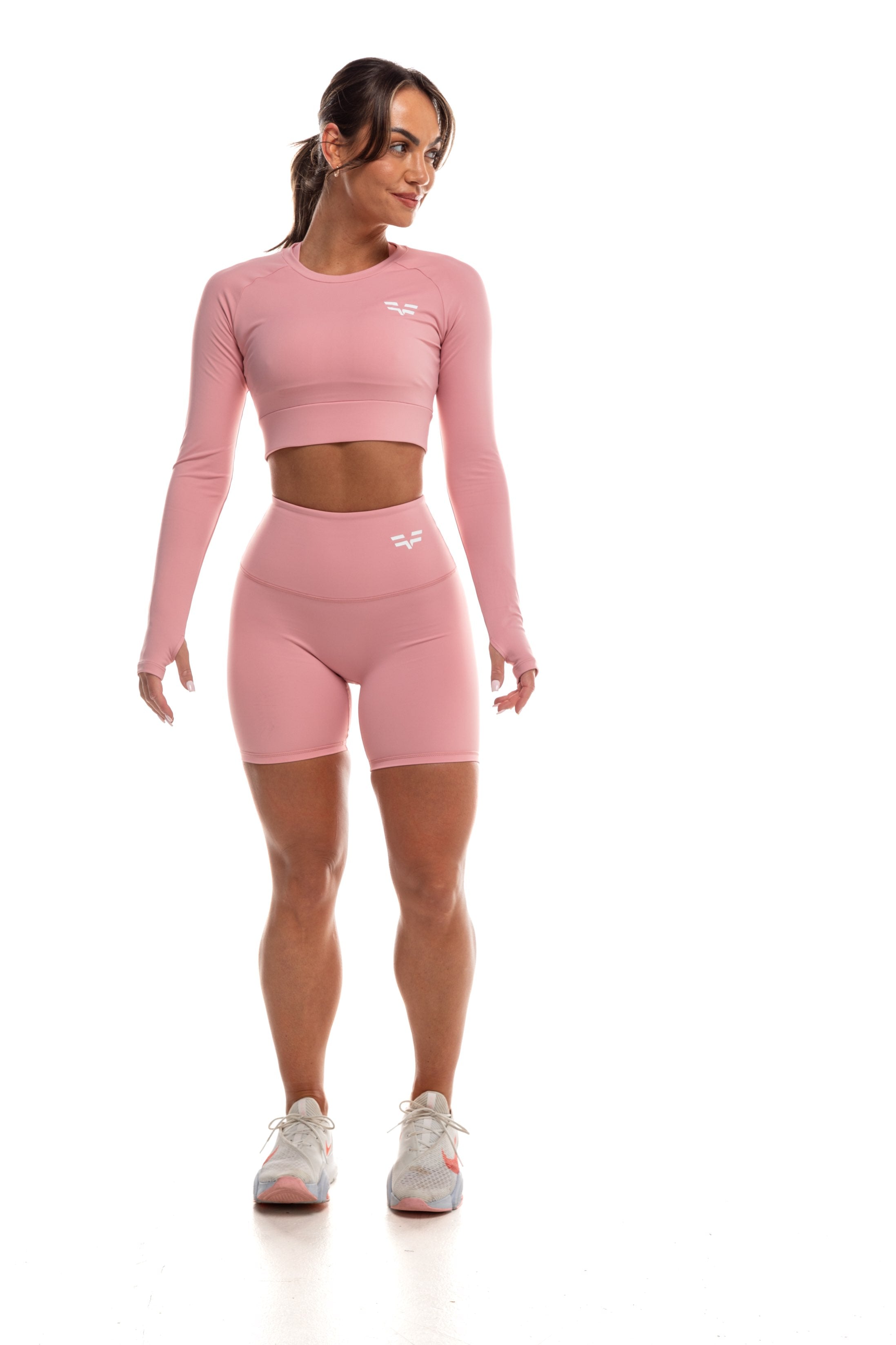 Haut Court GymFreak Vision Femme - Rose
