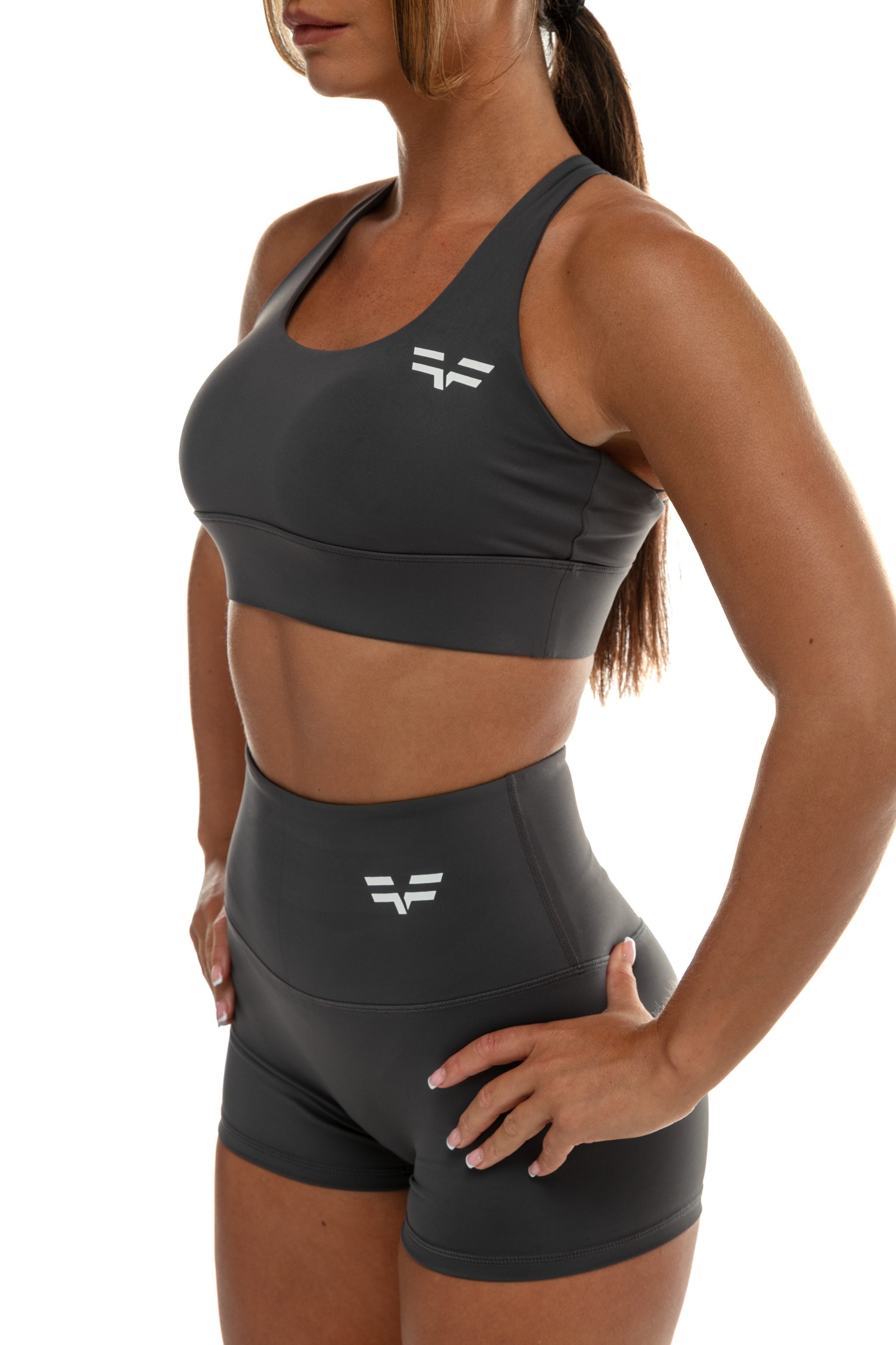 Brassière GYMFREAK Vision Femme - Gris