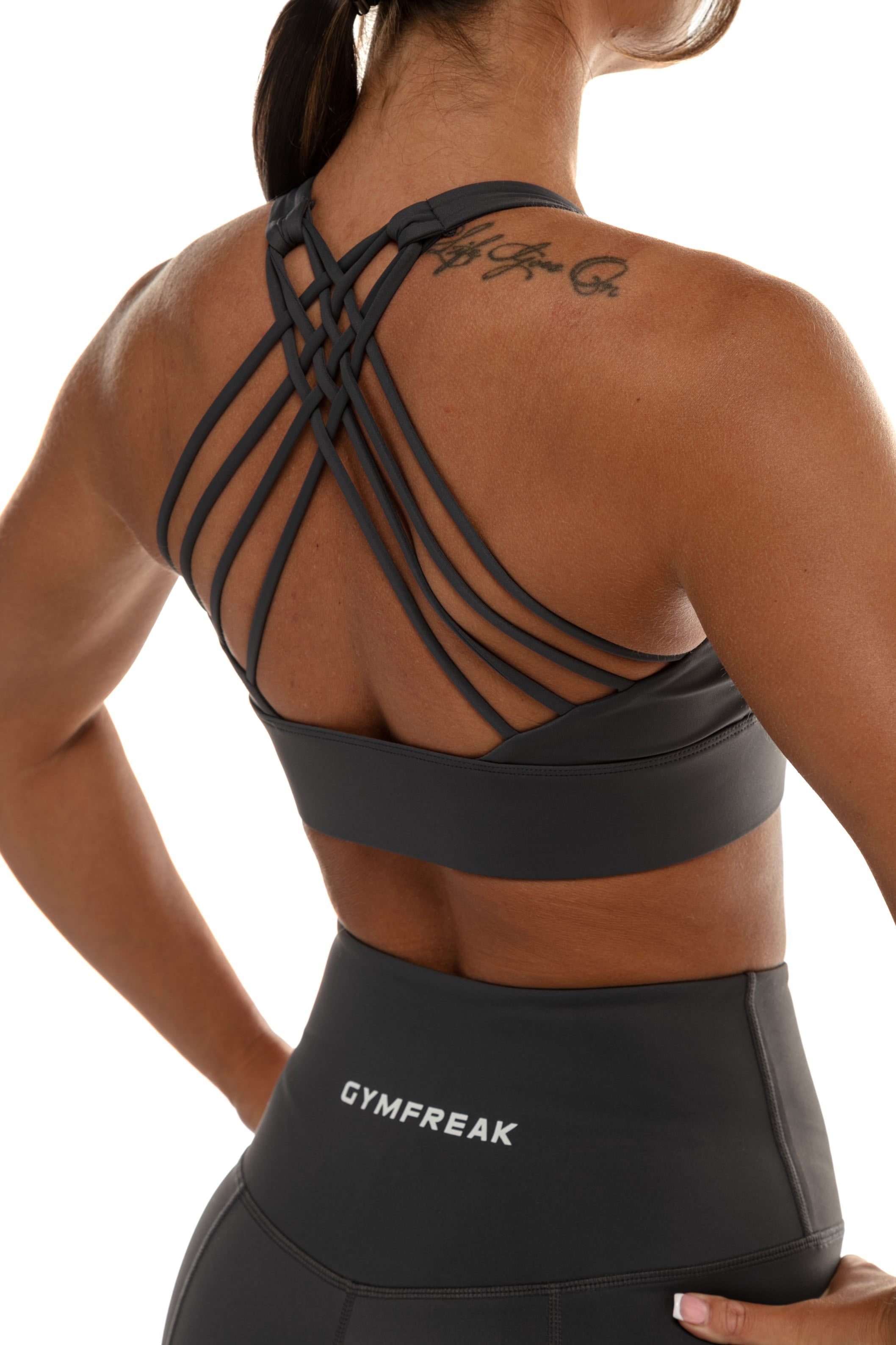 Brassière GYMFREAK Vision Femme - Gris
