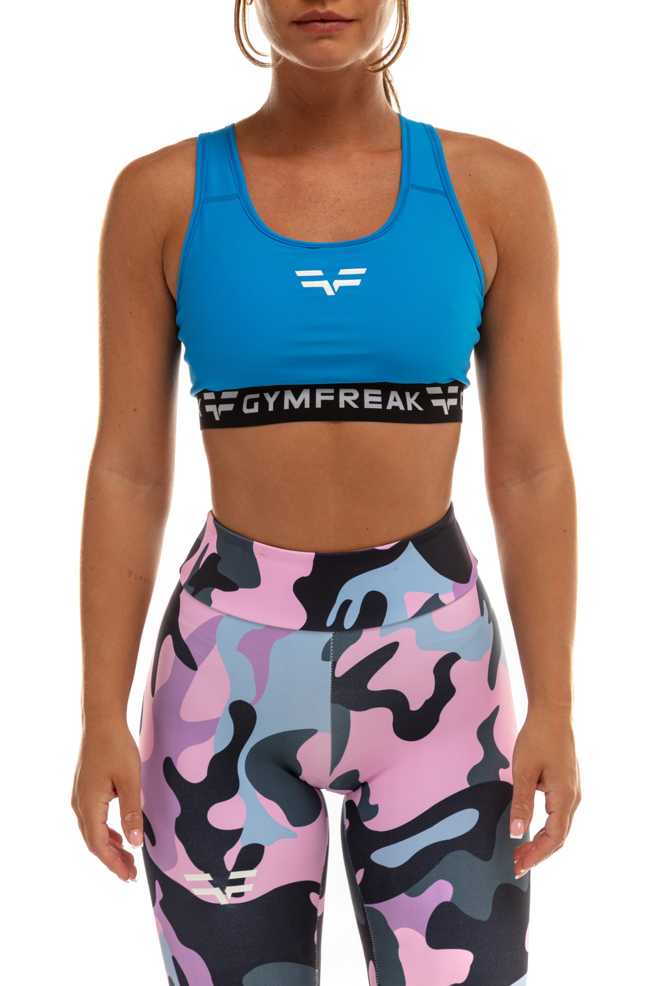 Brassière GYMFREAK Pro Femme - Bleu