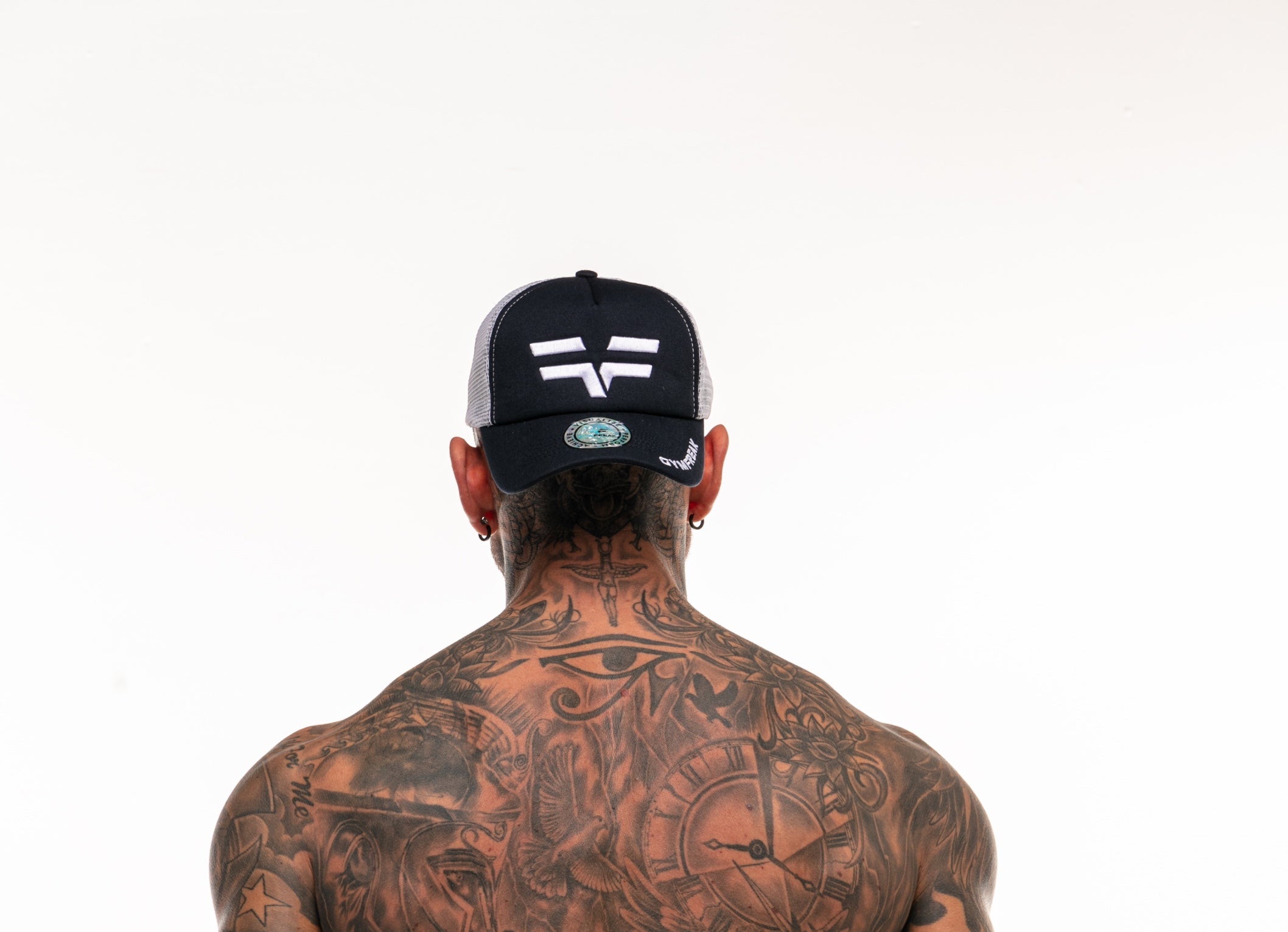 Casquette GymFreak Active - Blanc/Noir - ARRIVAGE BIENTÔT