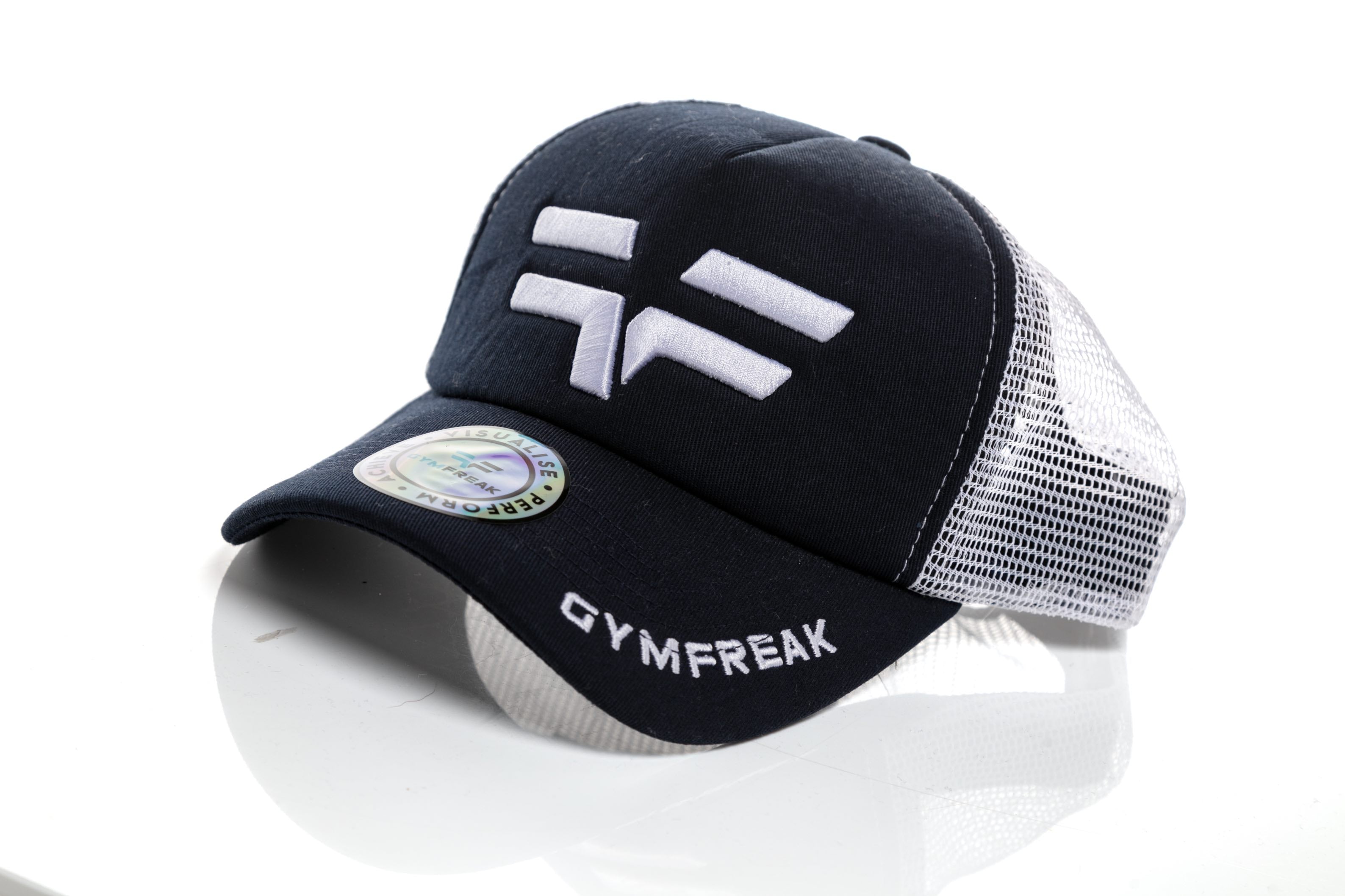 Casquette GymFreak Active - Blanc/Noir - ARRIVAGE BIENTÔT