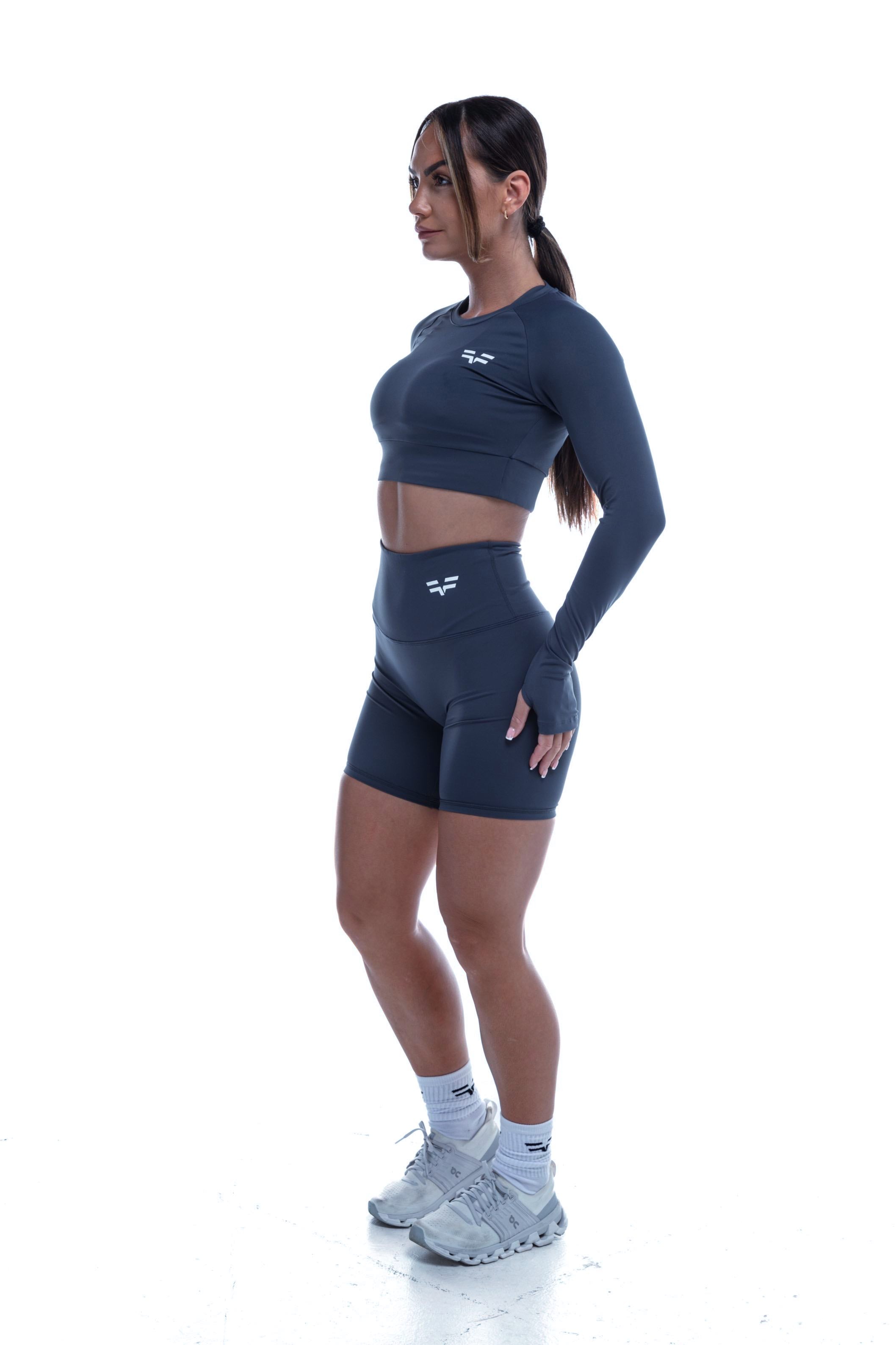 Haut Court GYMFREAK Vision Femme - Bleu