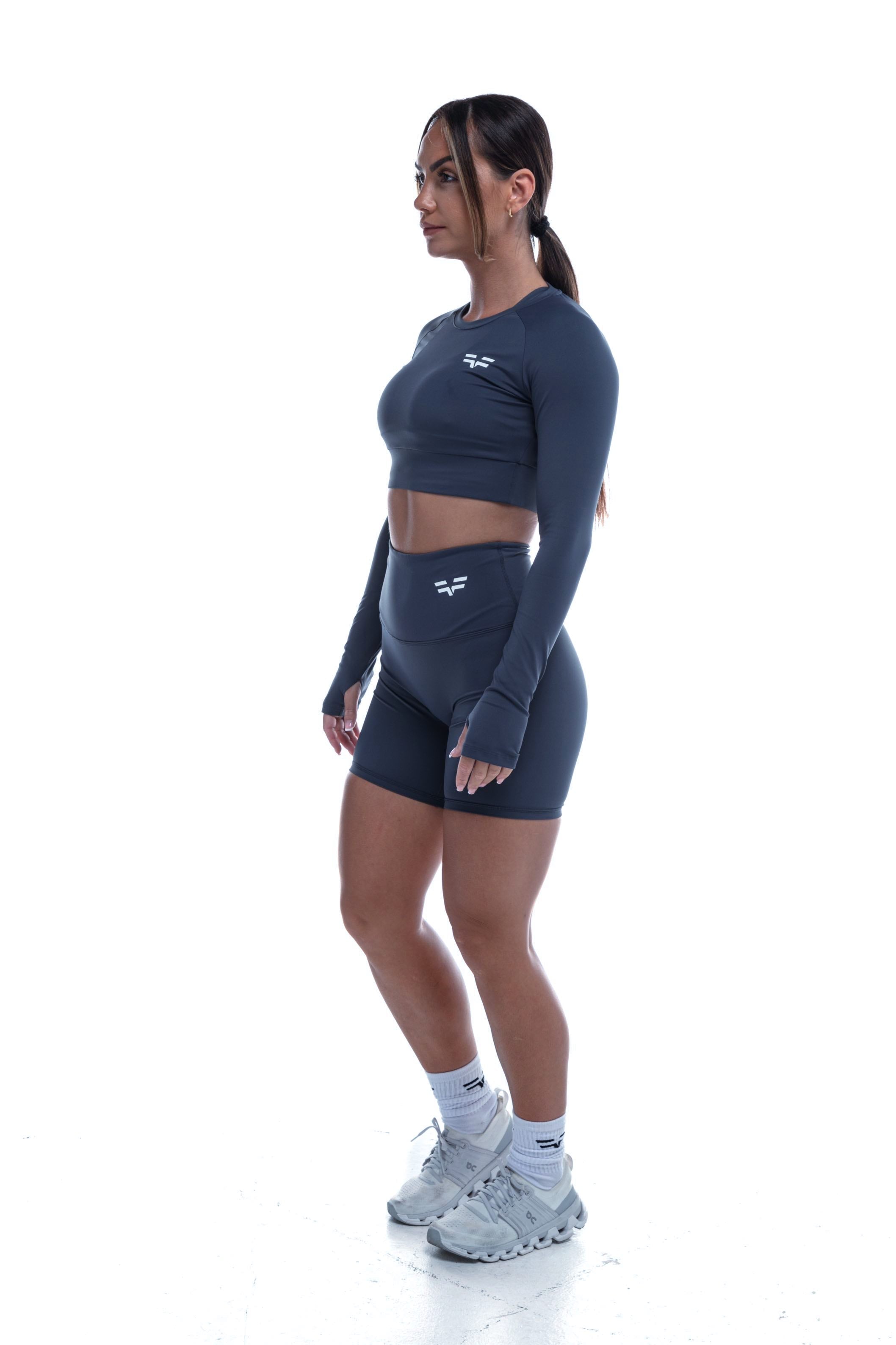 Short GYMFREAK Vision Femme - Bleu 6 Pouces/15.24 cms