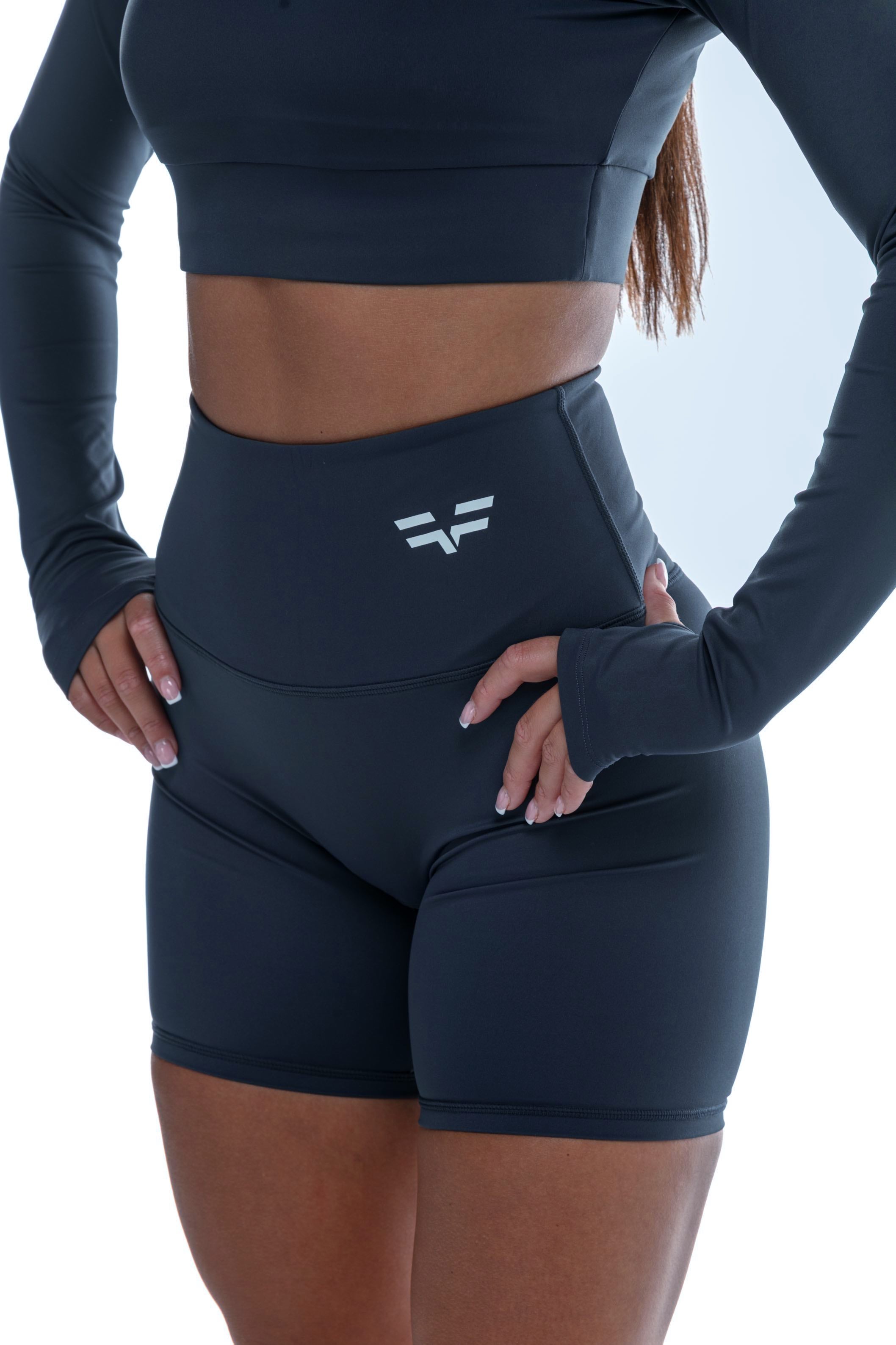 Short GYMFREAK Vision Femme - Bleu 6 Pouces/15.24 cms