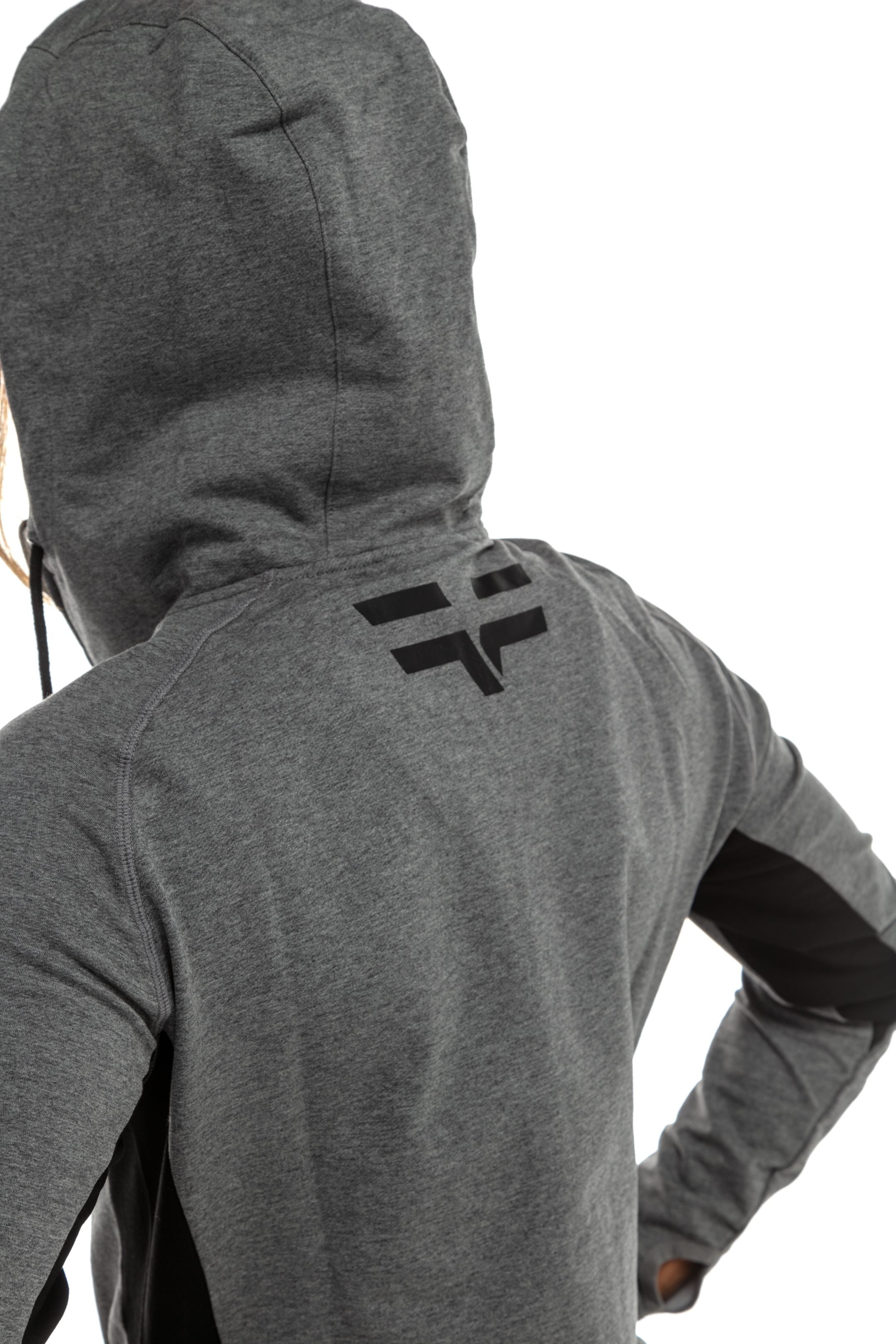 Sweat à capuche GYMFREAK Active femme - Gris