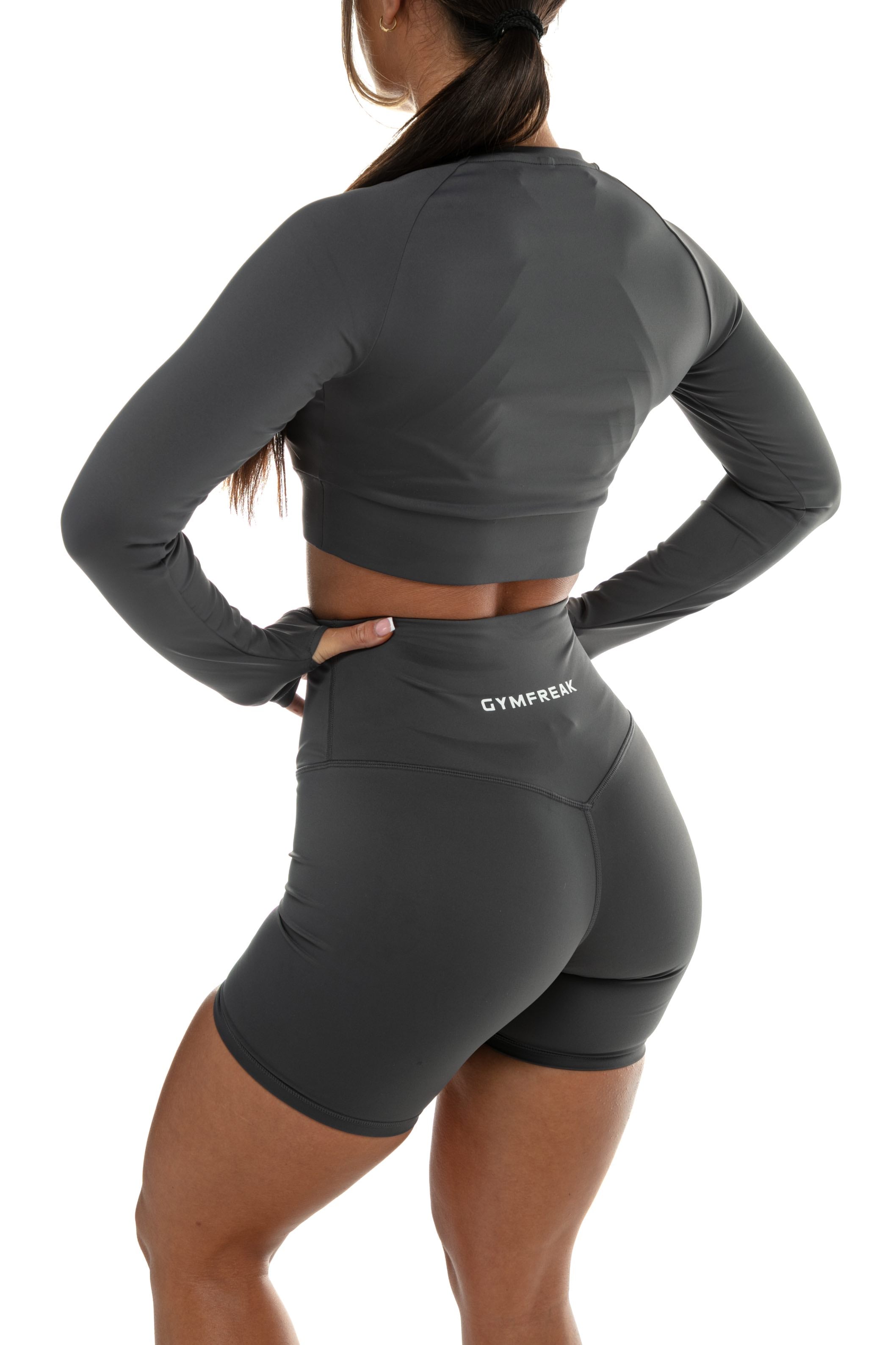 Haut Court GYMFREAK Vision Femme - Gris