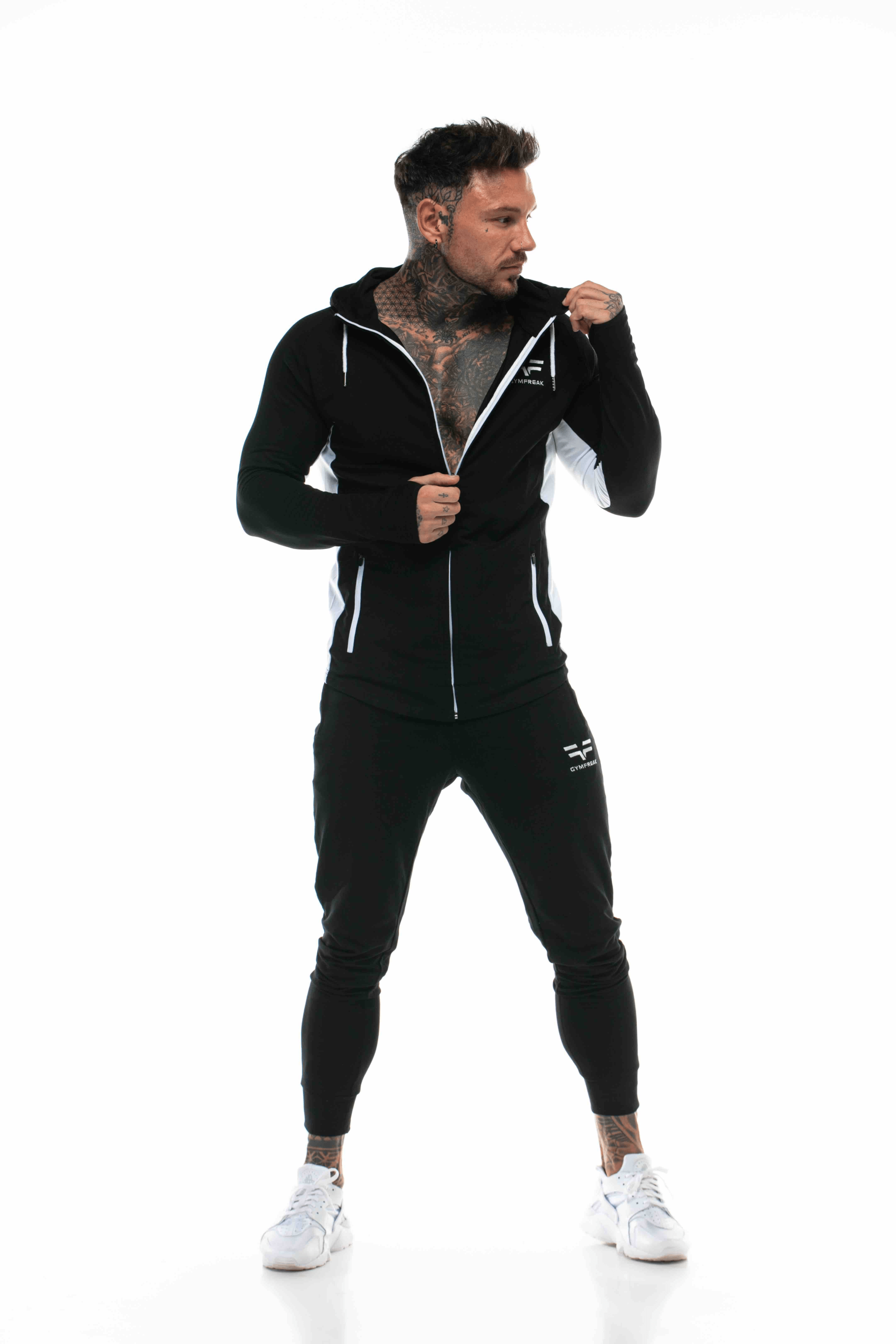Sweat à capuche GYMFREAK Active Homme - Noir