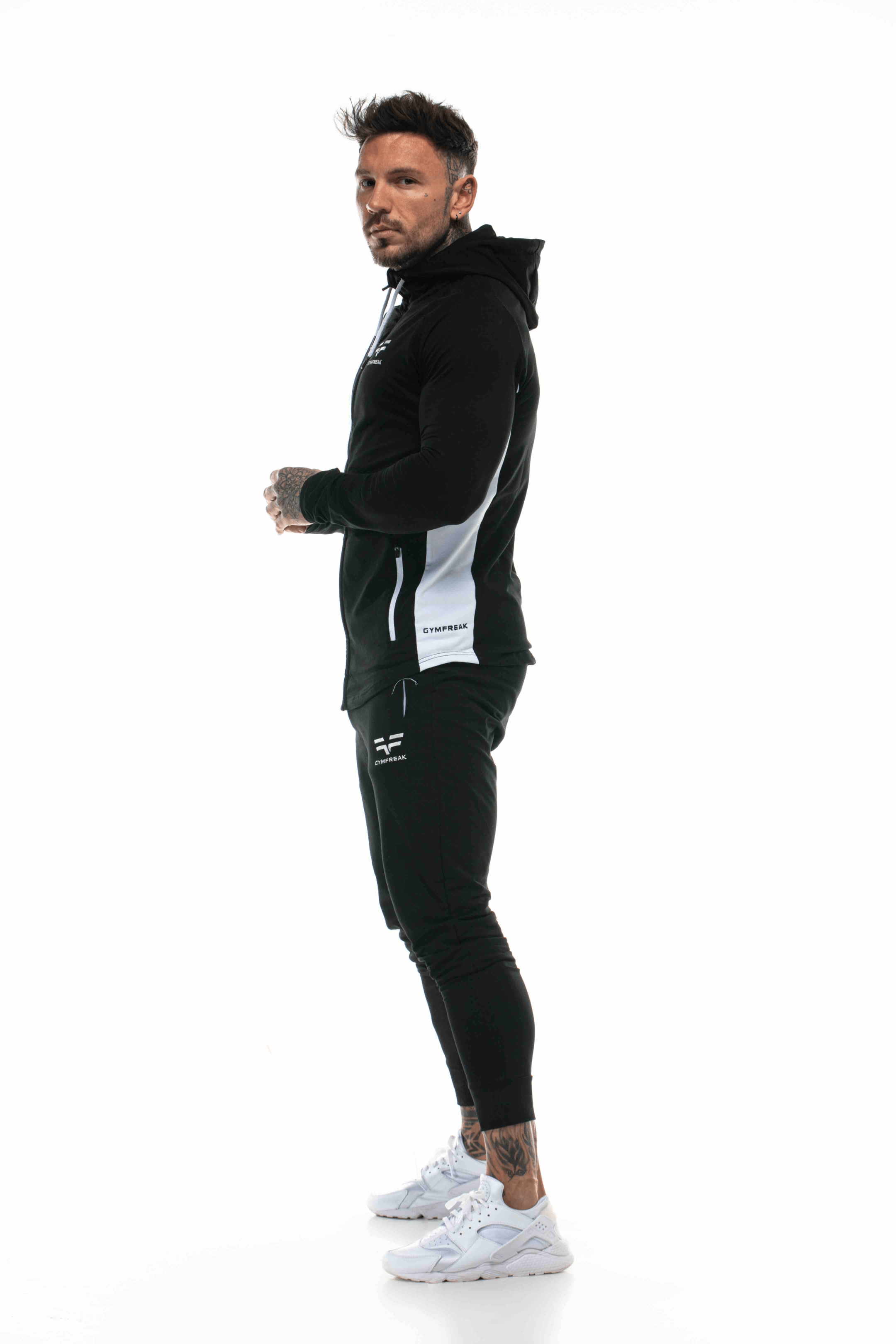 Sweat à capuche GYMFREAK Active Homme - Noir