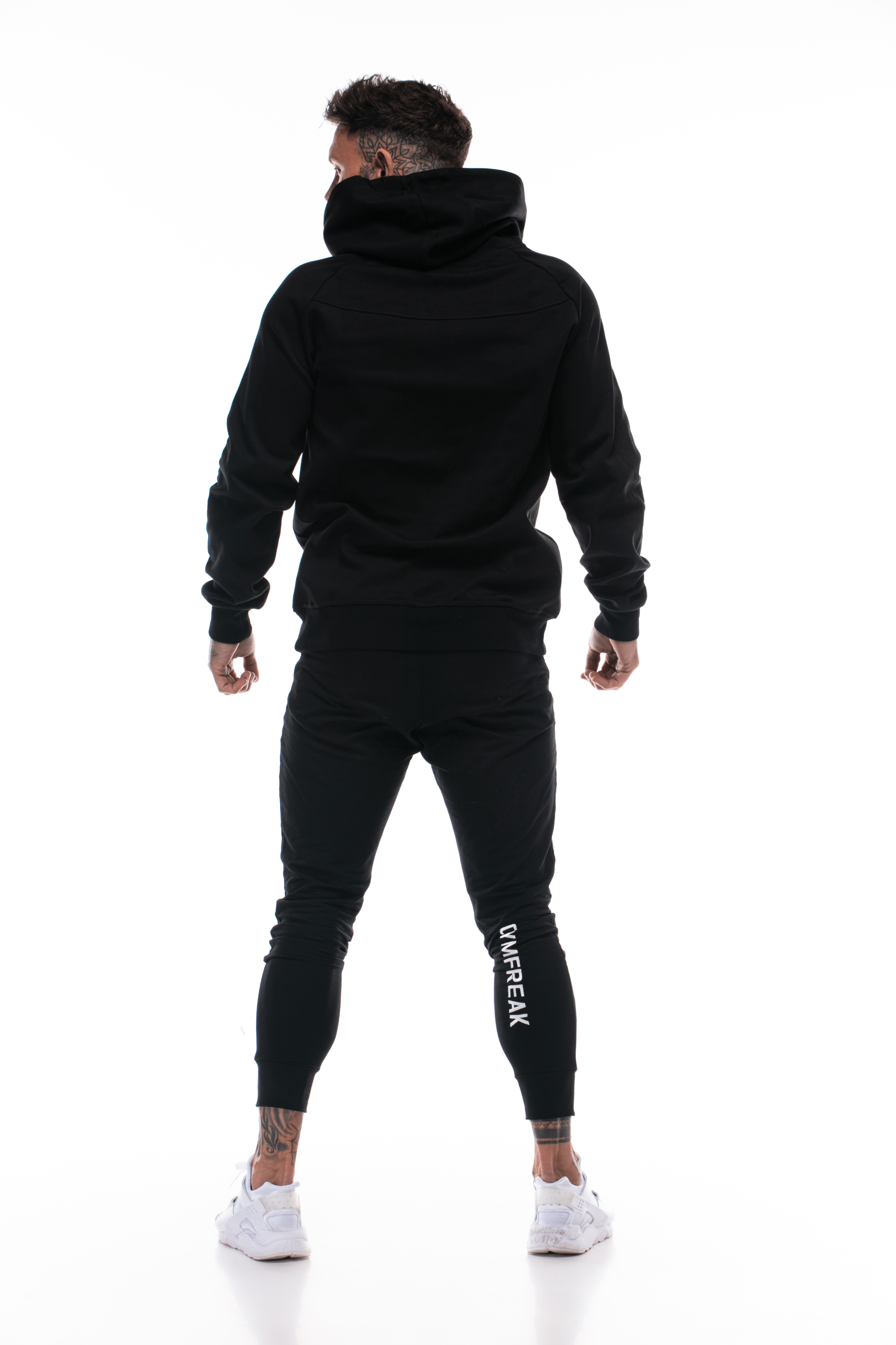 Sweat à capuche GYMFREAK Power Homme - Noir