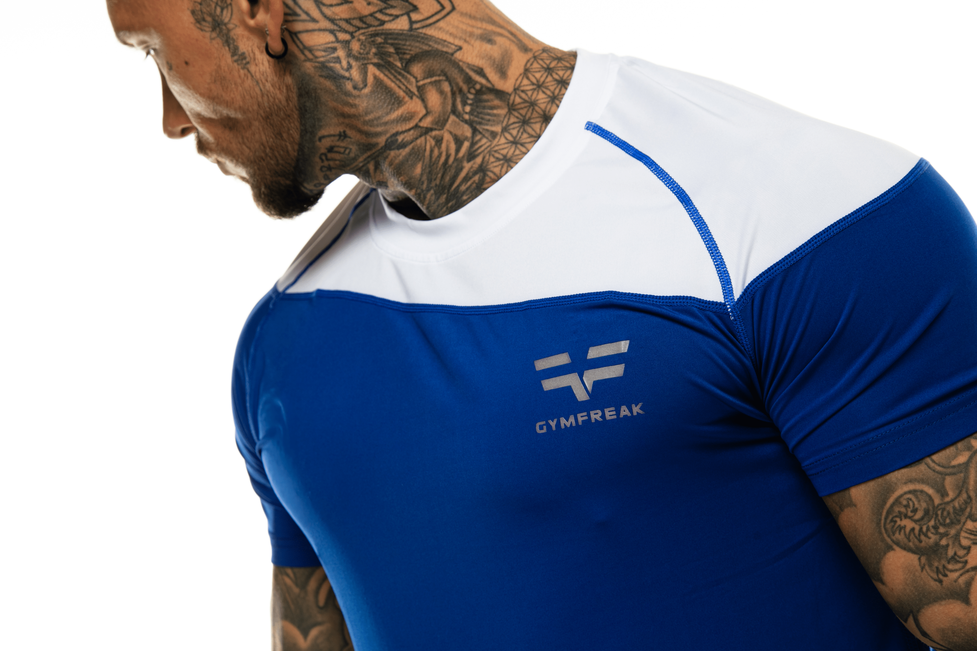 T-Shirt GYMFREAK Pro Homme - Bleu