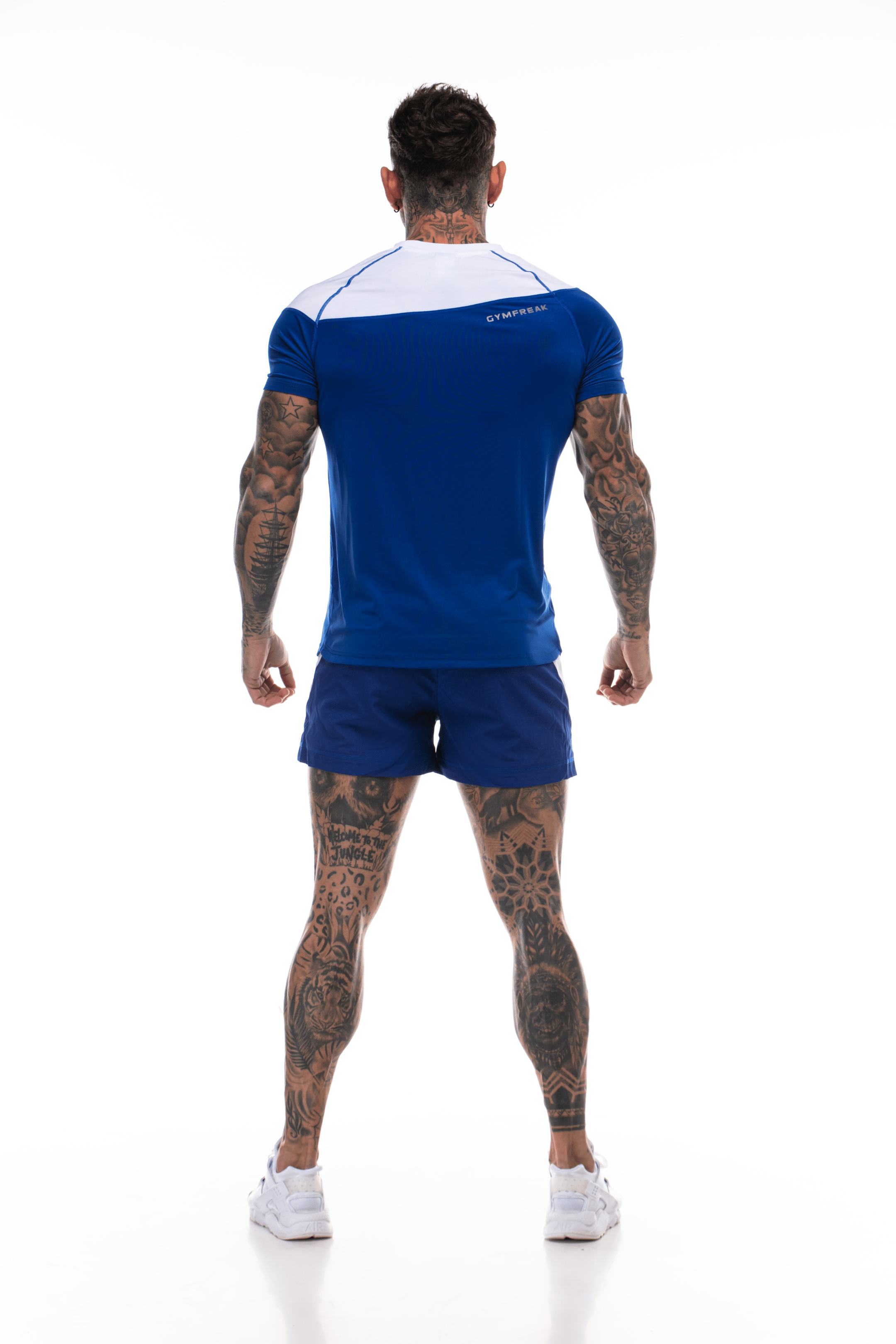 T-Shirt GYMFREAK Pro Homme - Bleu