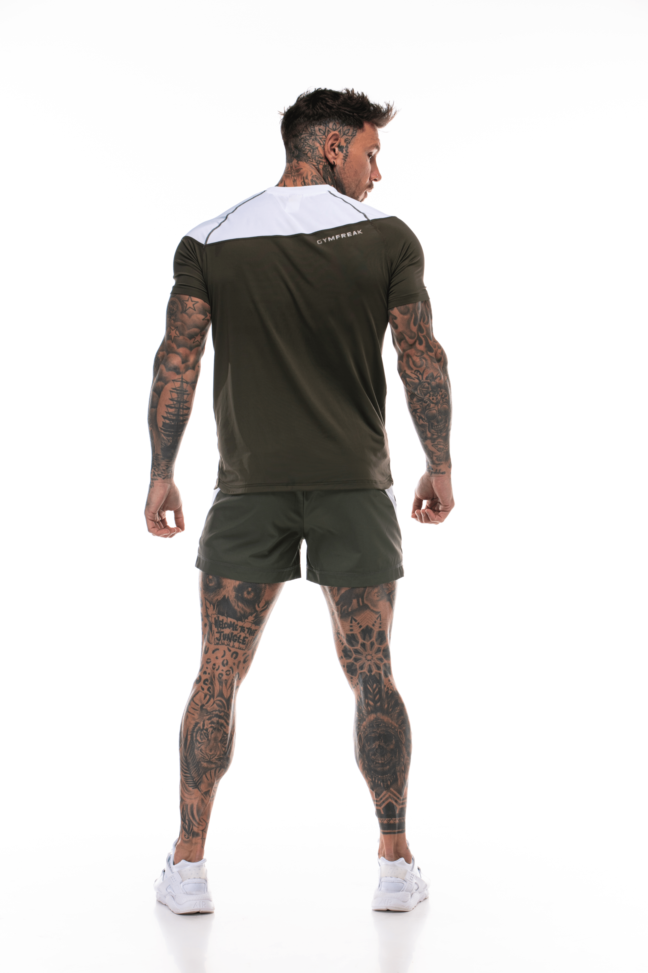 T-Shirt GYMFREAK Pro Homme - Khaki