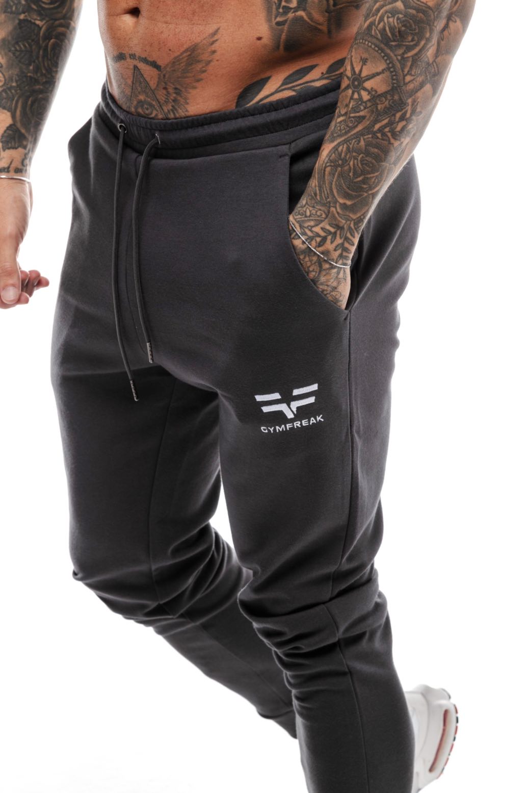 Jogging GYMFREAK Power Homme - Charbon