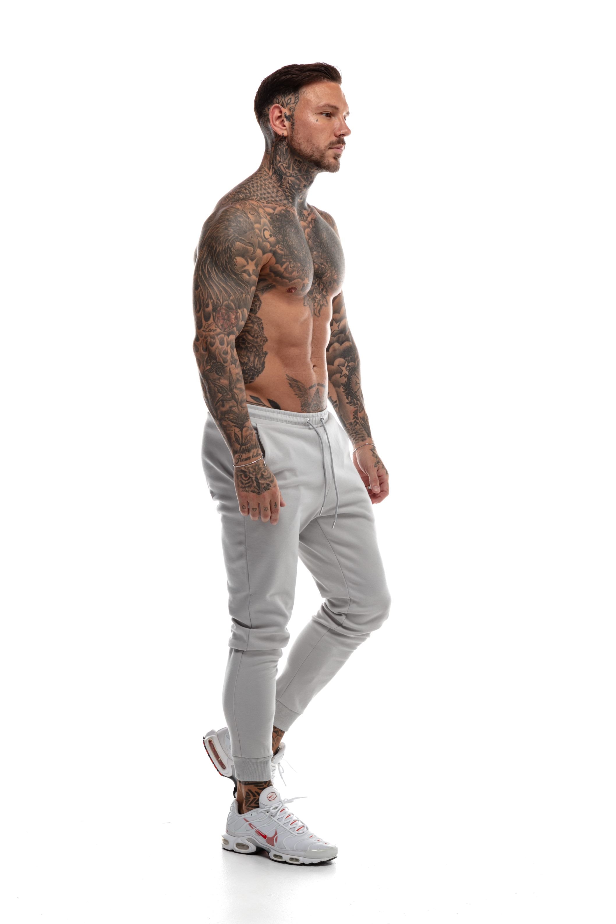 Jogging GYMFREAK Power Homme - Gris Clair