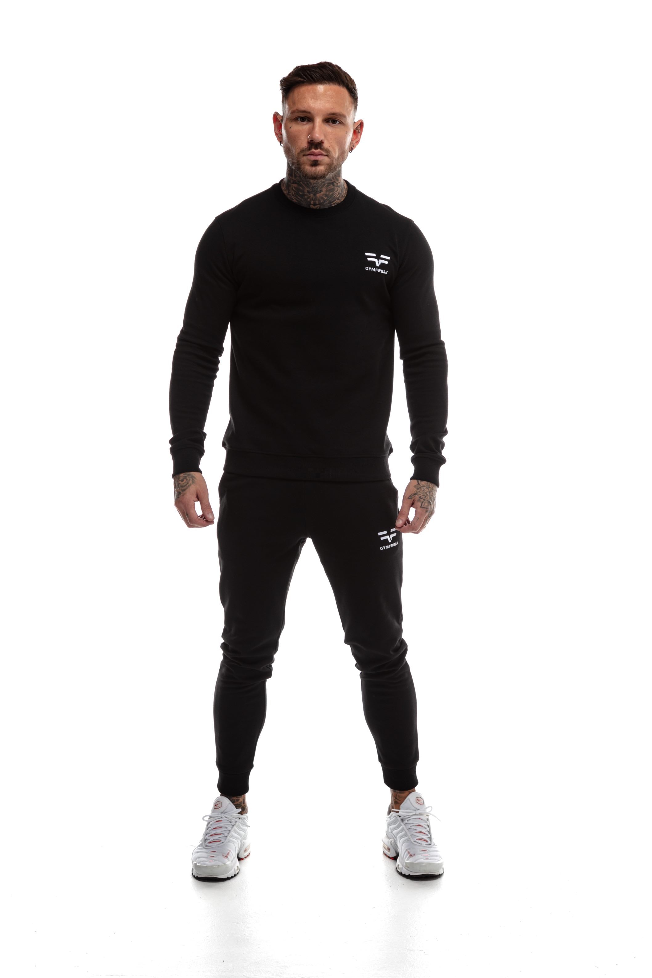 Sweatshirt GYMFREAK Power Homme - Noir