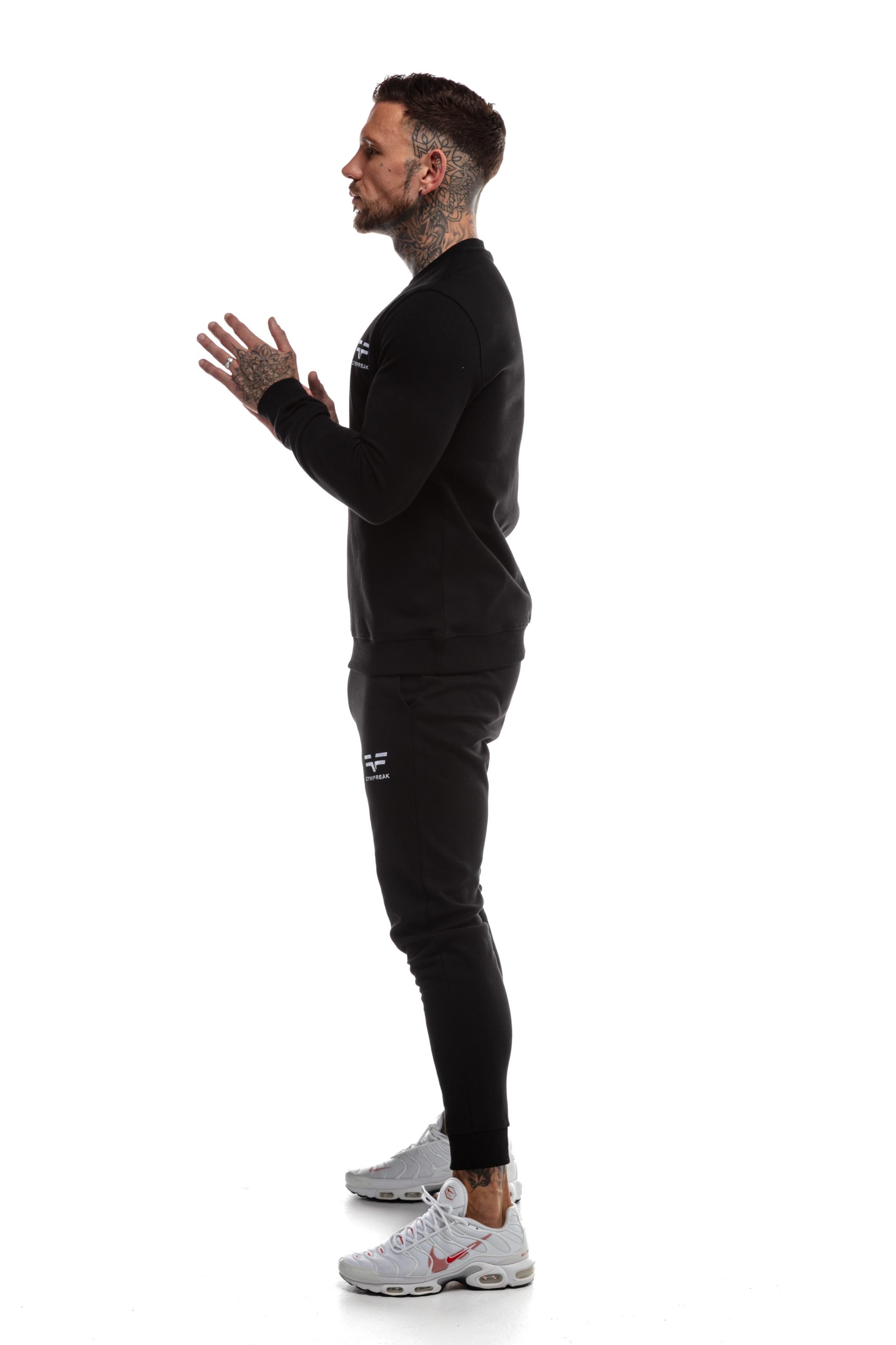 Sweatshirt GYMFREAK Power Homme - Noir