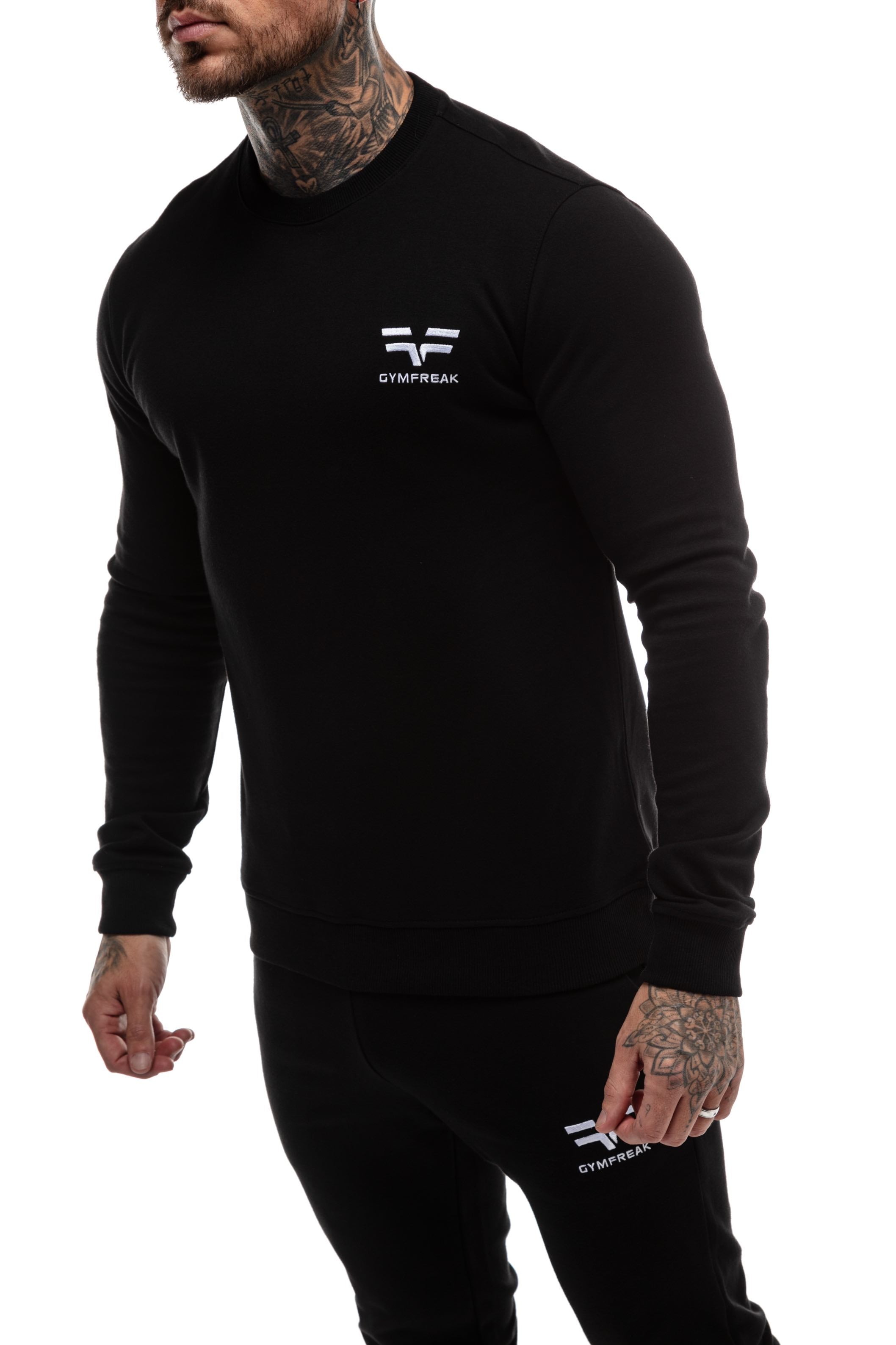Sweatshirt GYMFREAK Power Homme - Noir