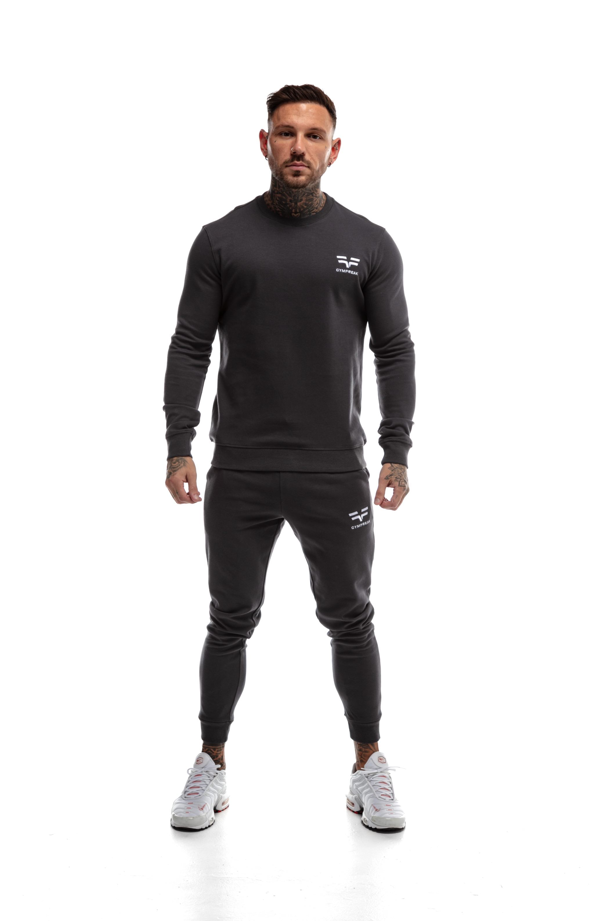 Sweatshirt GYMFREAK Power Homme - Charbon