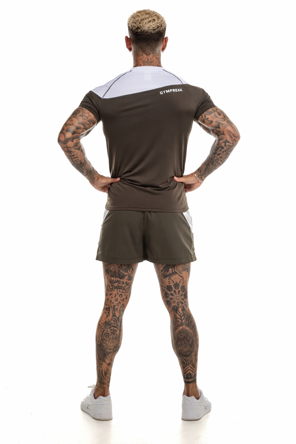 T-Shirt GYMFREAK Pro Homme - Khaki