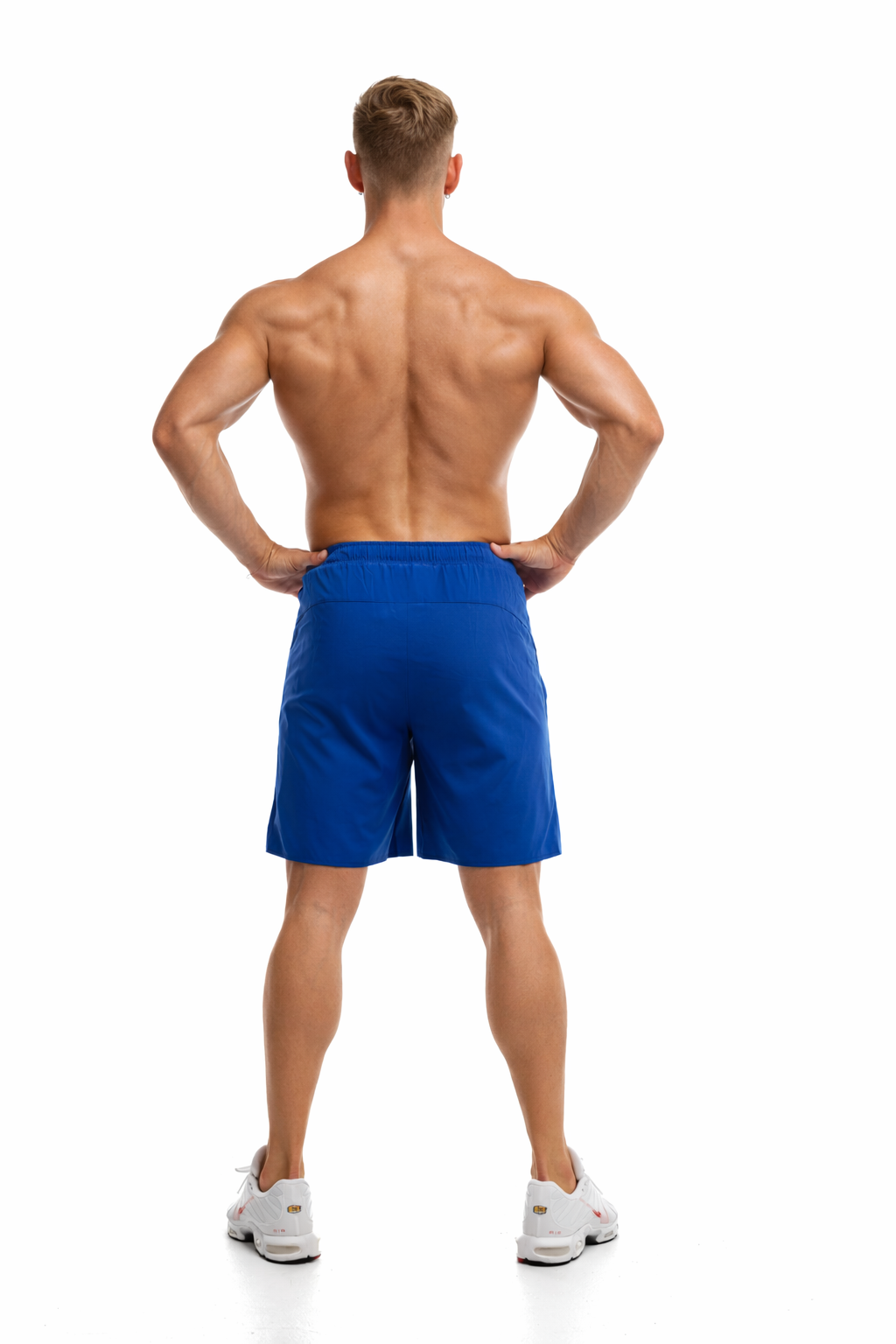 Short GYMFREAK Fusion Homme - Bleu Royale - 7 pouces/17.8cms