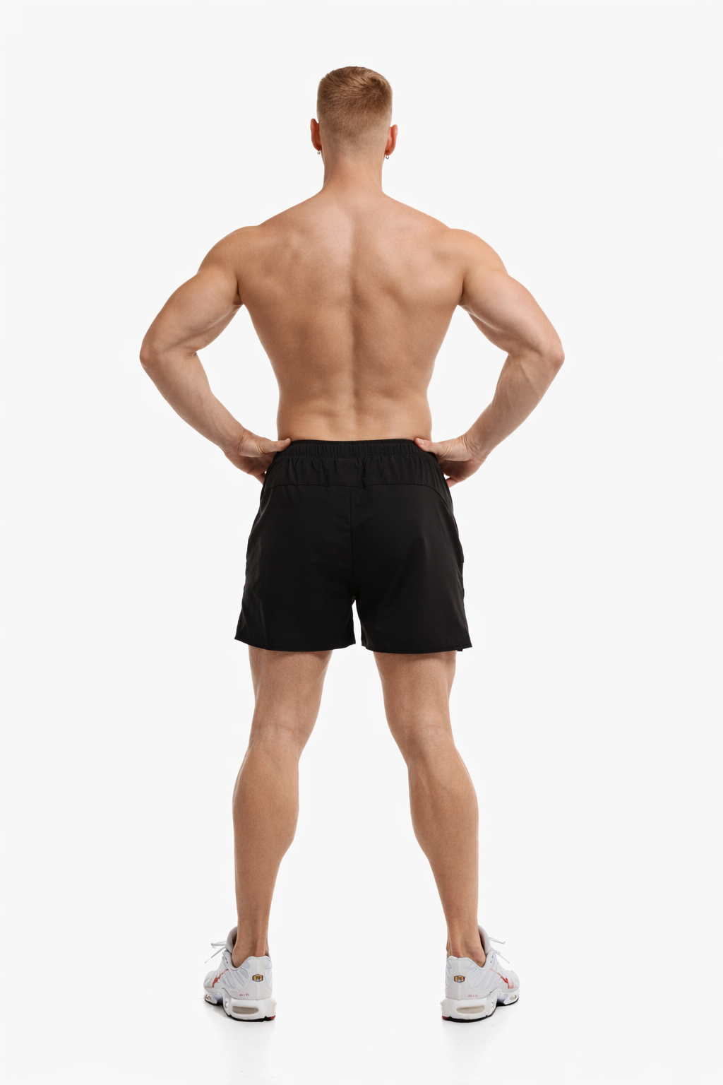 Short GYMFREAK Fusion Homme - Noir - 3.5 pouces/8.89cms
