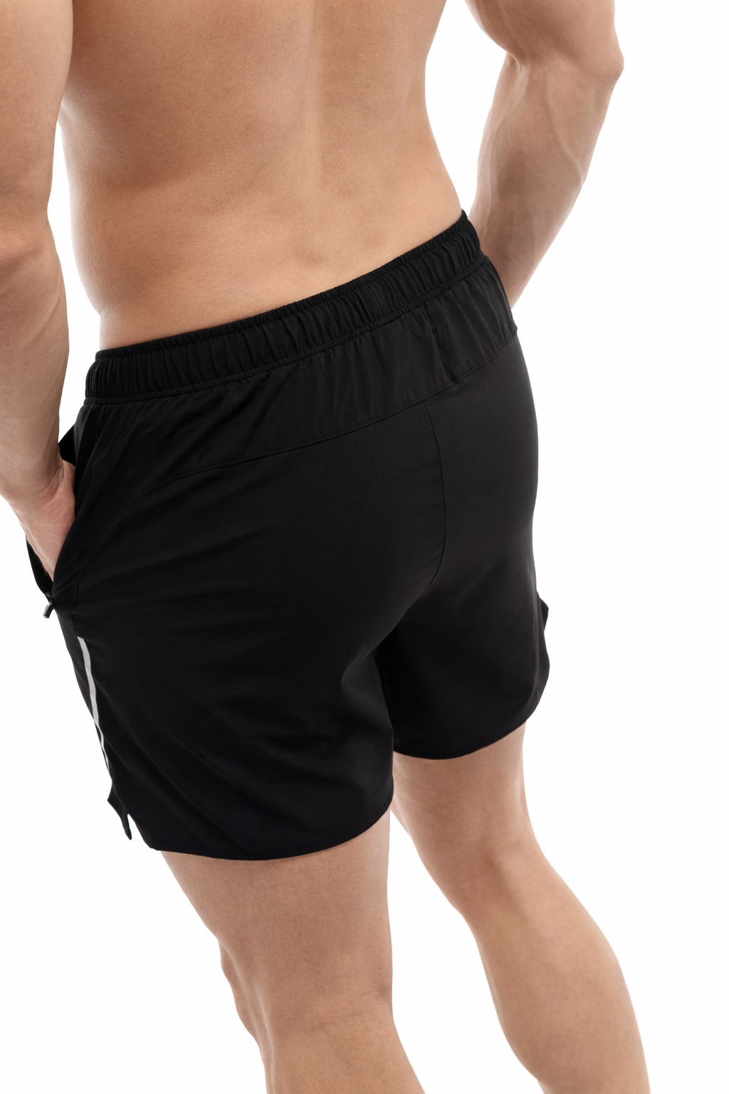 Short GYMFREAK Fusion Homme - Noir - 3.5 pouces/8.89cms