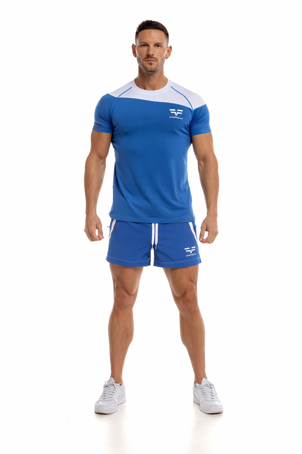 Short GYMFREAK Pro Homme - Bleu - 3.5 pouces/8.89cms