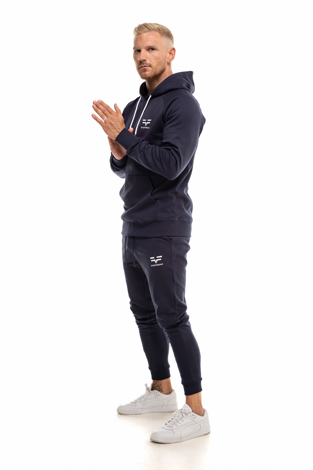 Sweat à capuche GYMFREAK Power Homme - Bleu Marine