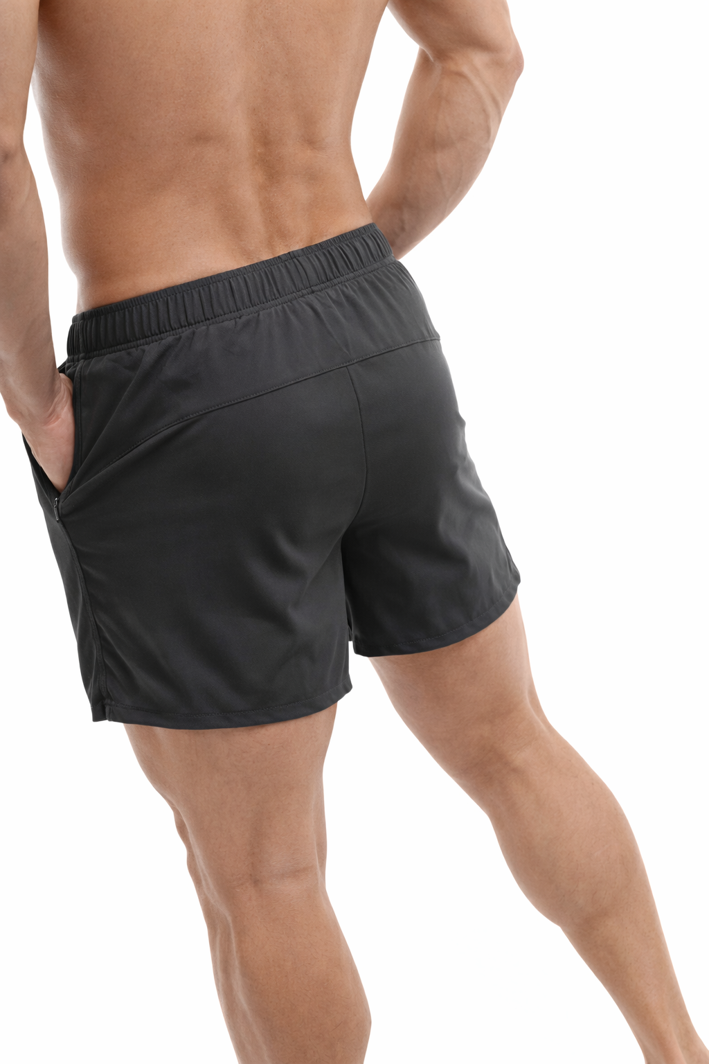 Short GYMFREAK Fusion Homme - Charbon-  3.5 pouces/8.89cms