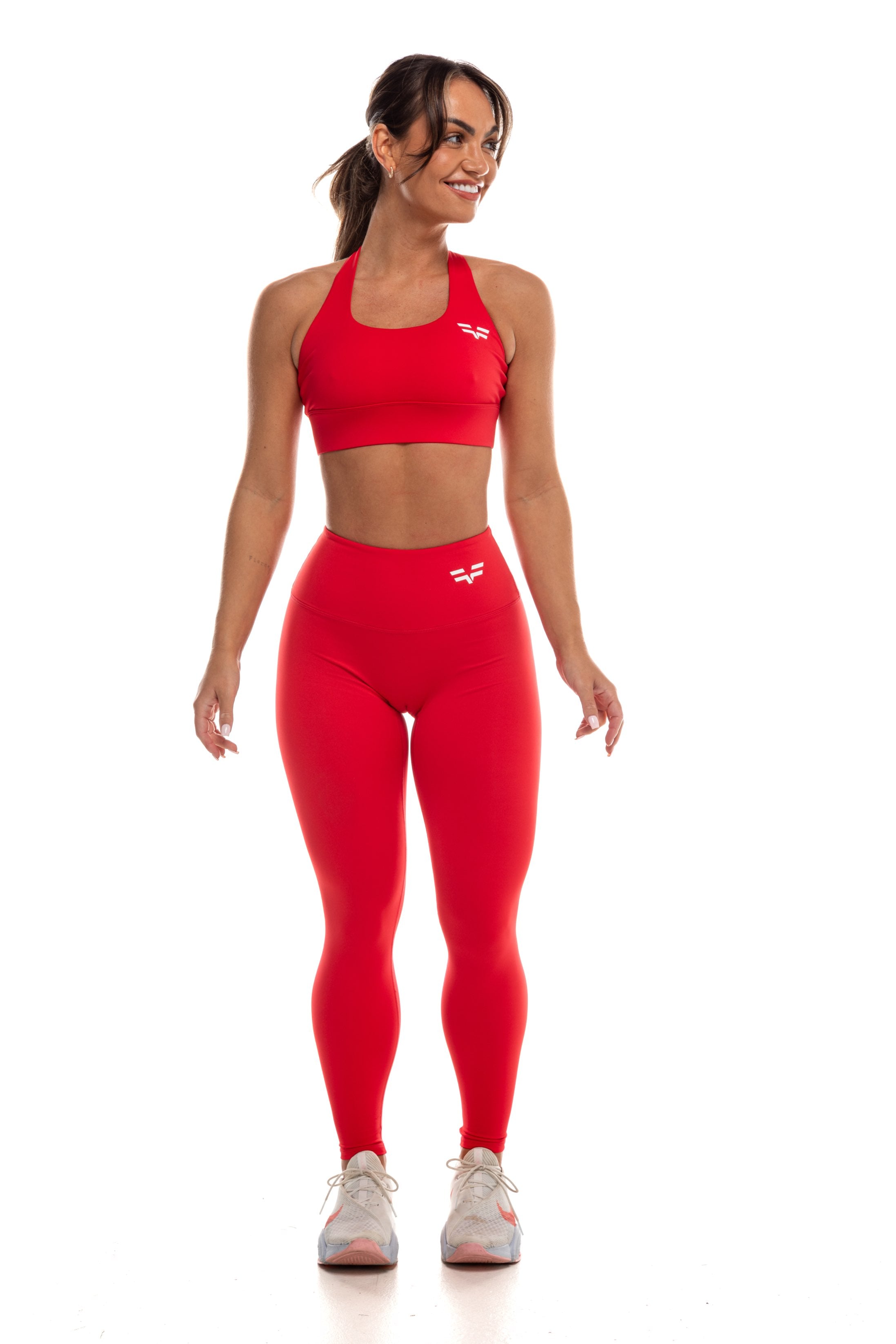Legging GymFreak Vision Femme - Rouge