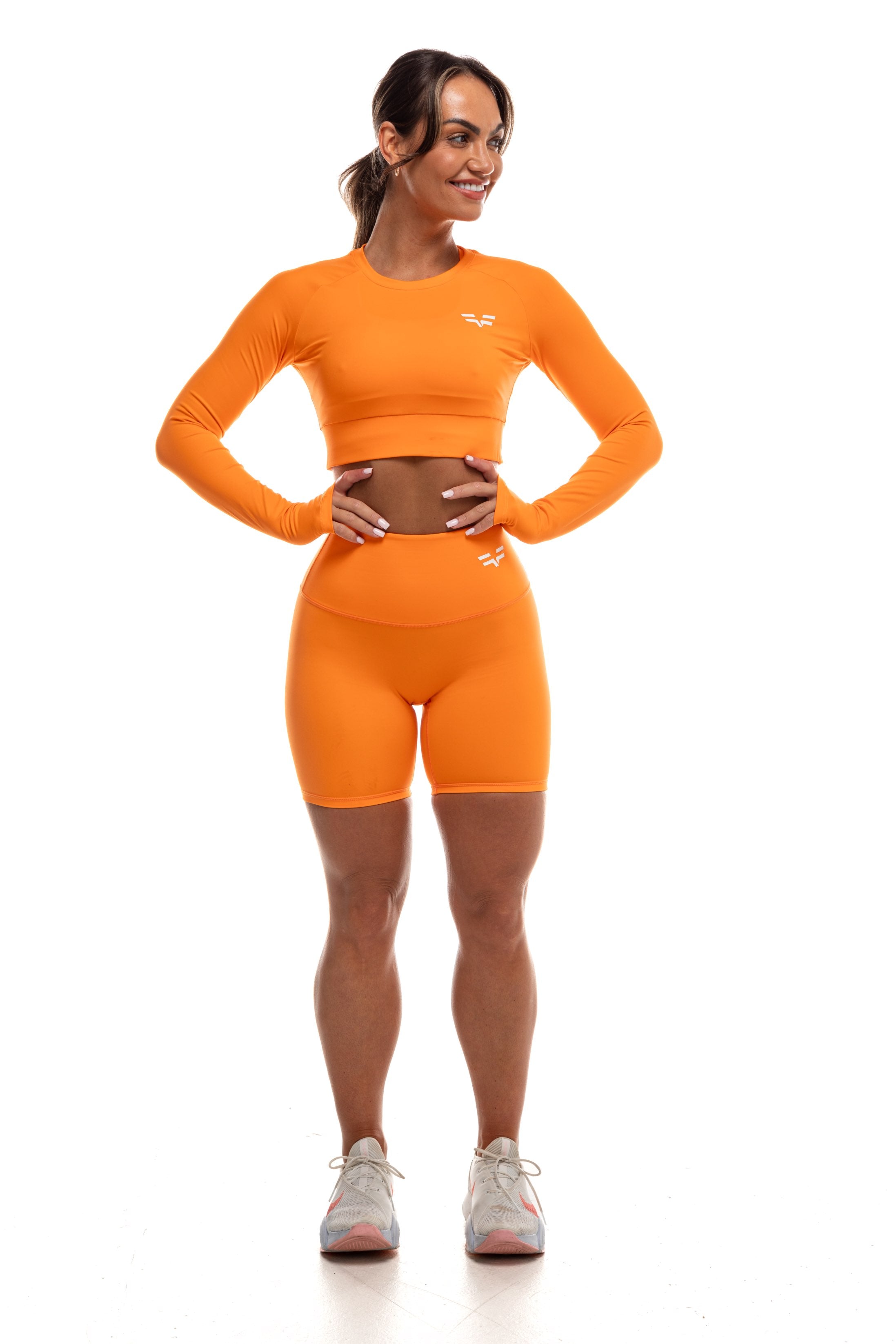 Haut Court GymFreak Vision Femme - Orange