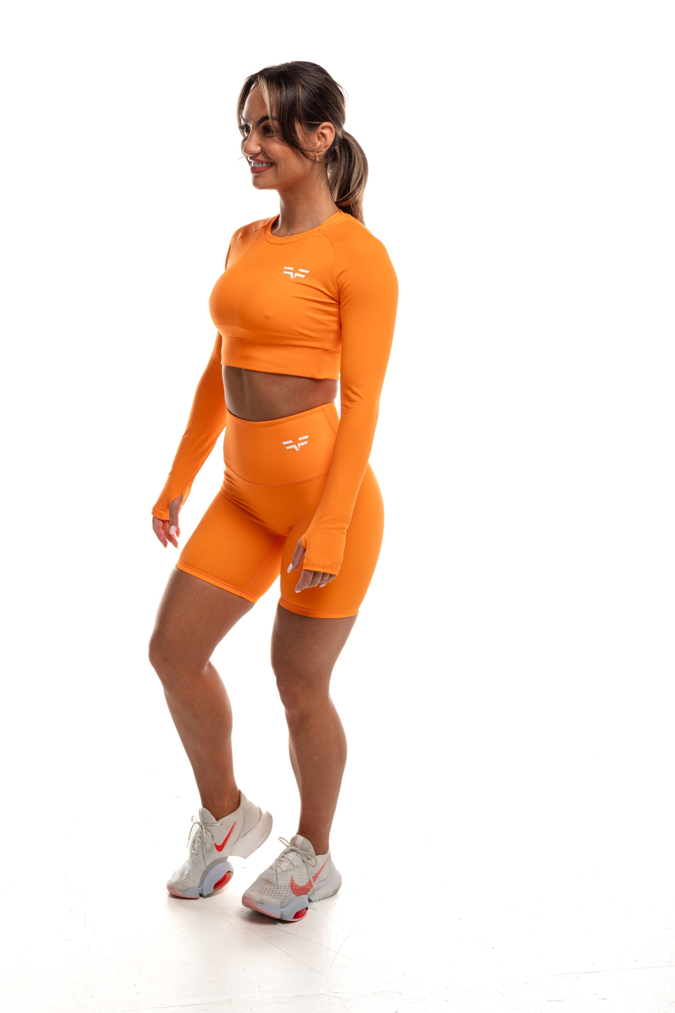Haut Court GymFreak Vision Femme - Orange