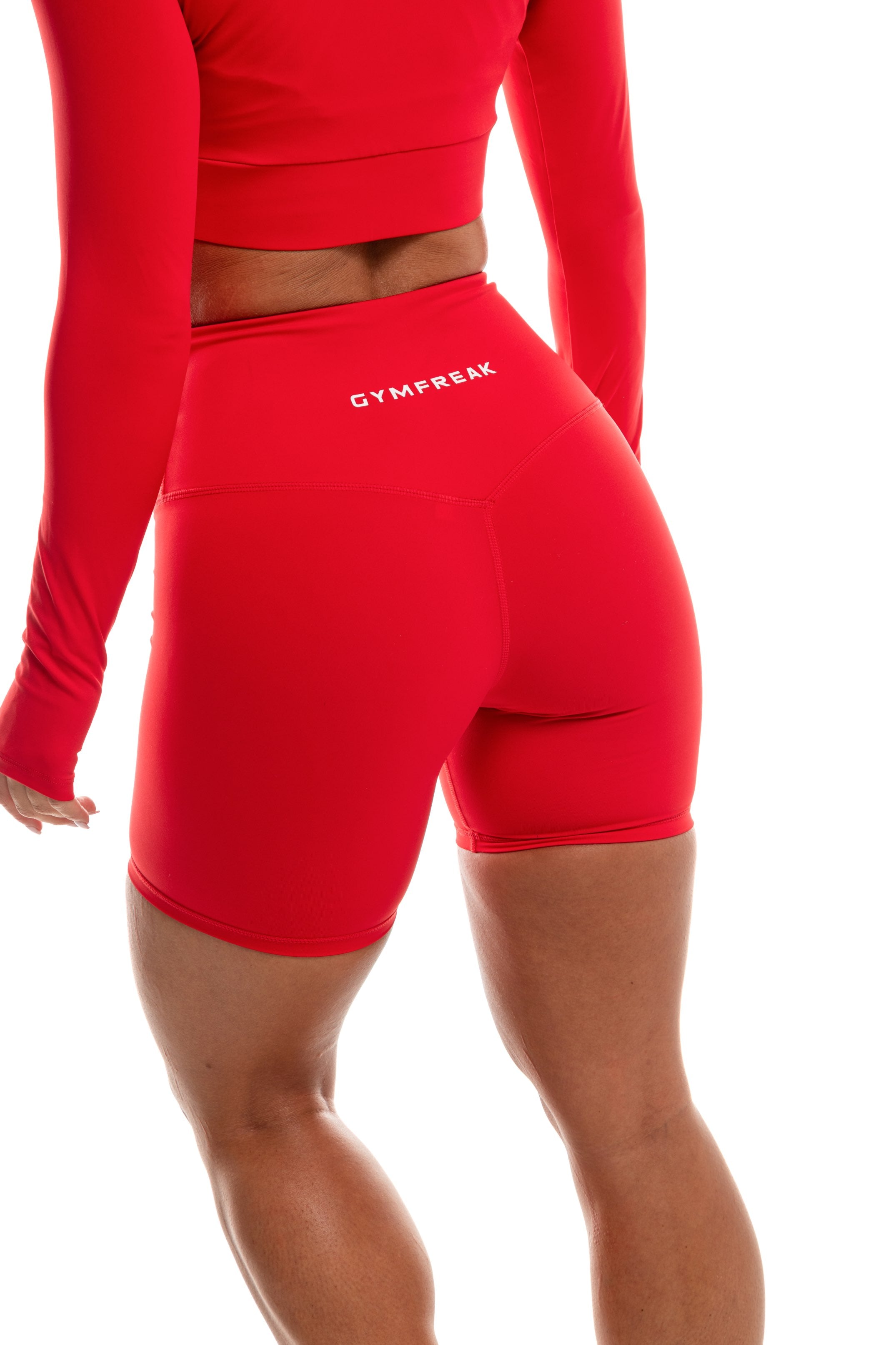 Short GYMFREAK Vision Femme - Rouge 6 Pouces/15.24 cms