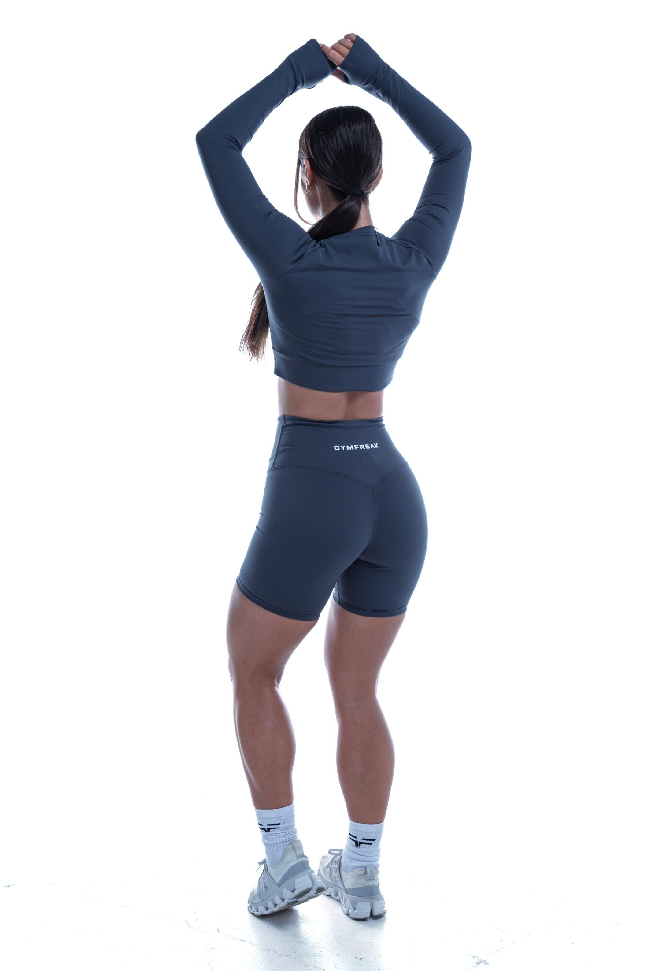Haut Court GYMFREAK Vision Femme - Bleu