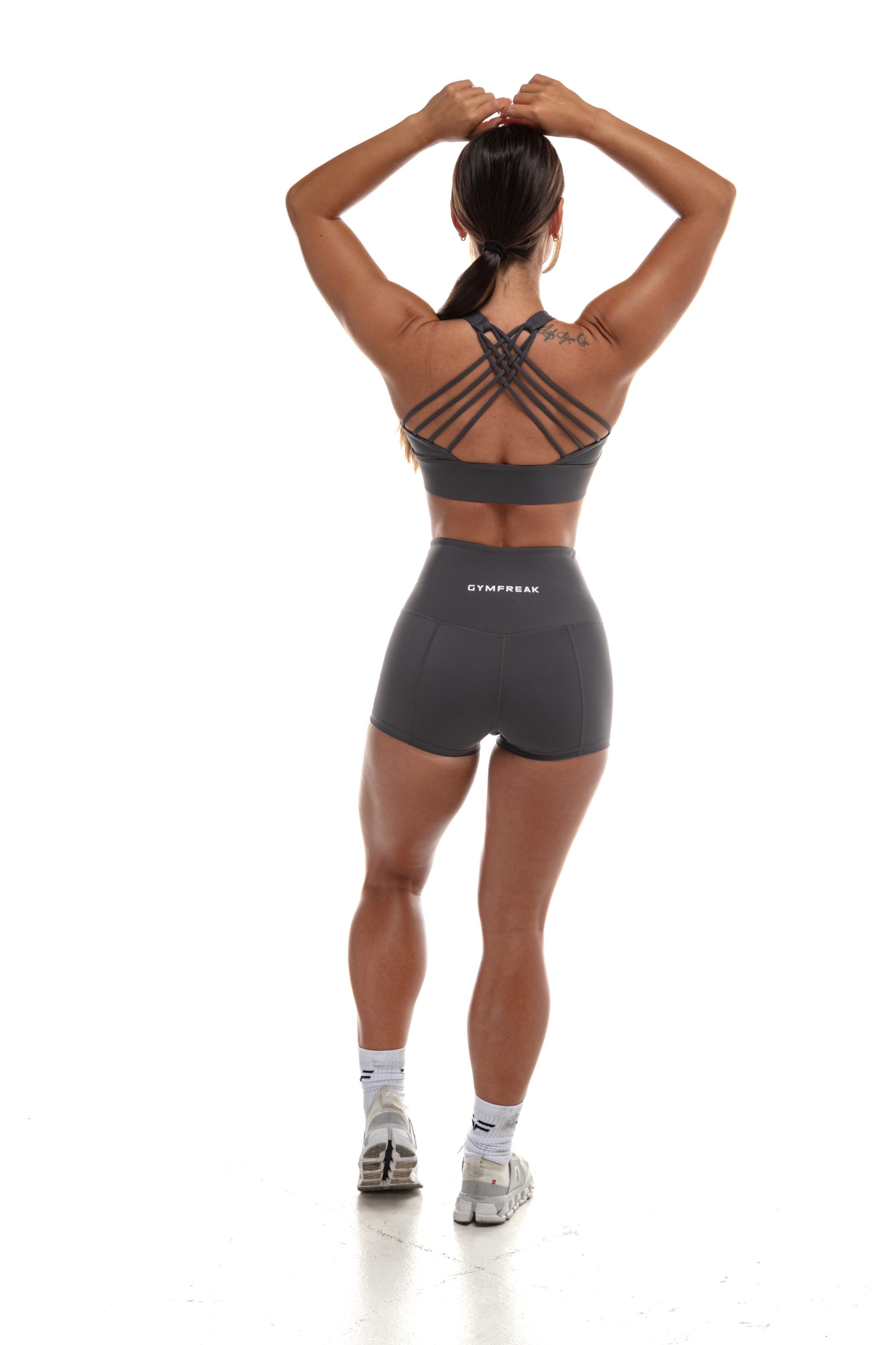 Brassière GYMFREAK Vision Femme - Gris