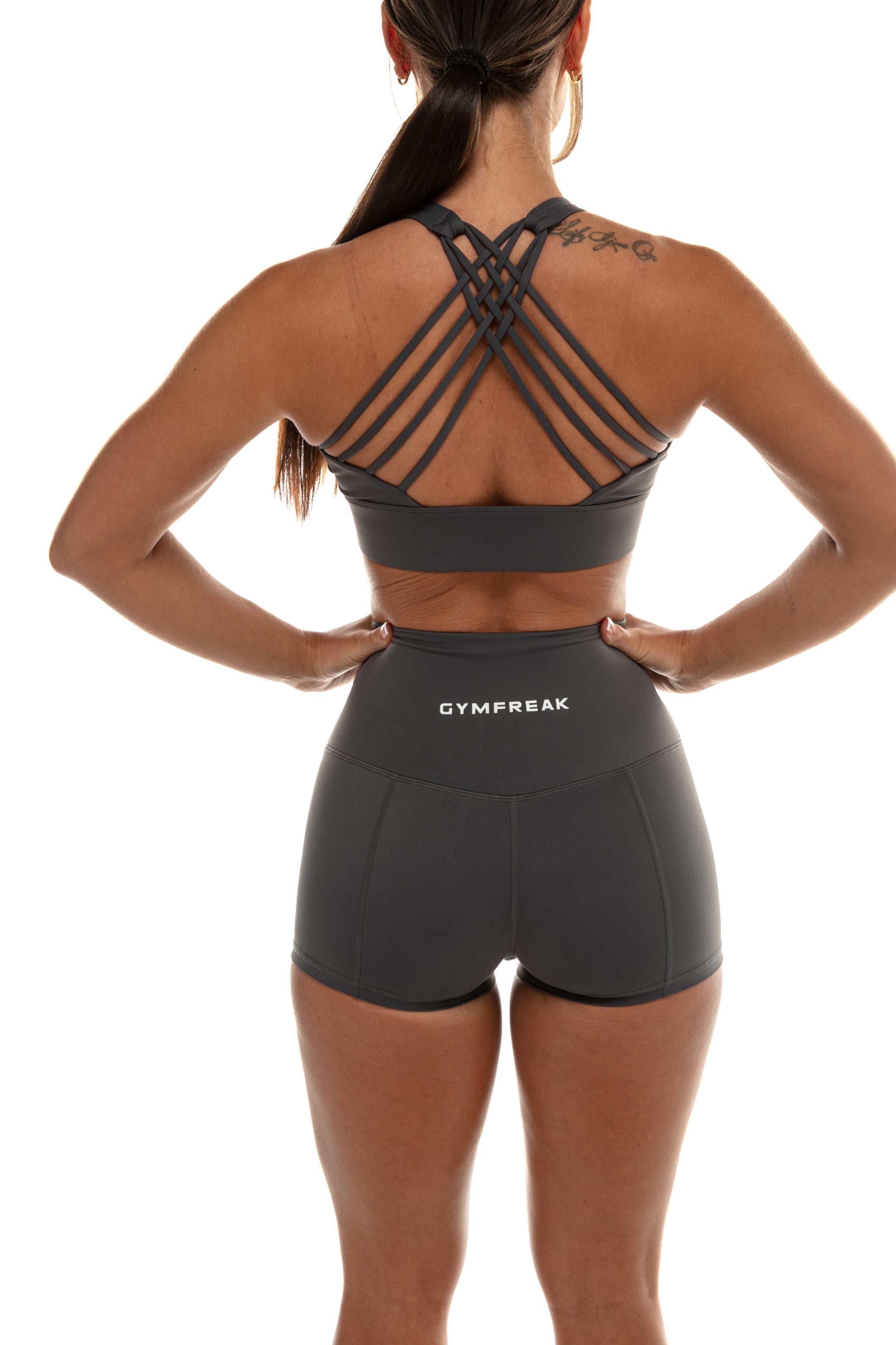 Brassière GYMFREAK Vision Femme - Gris