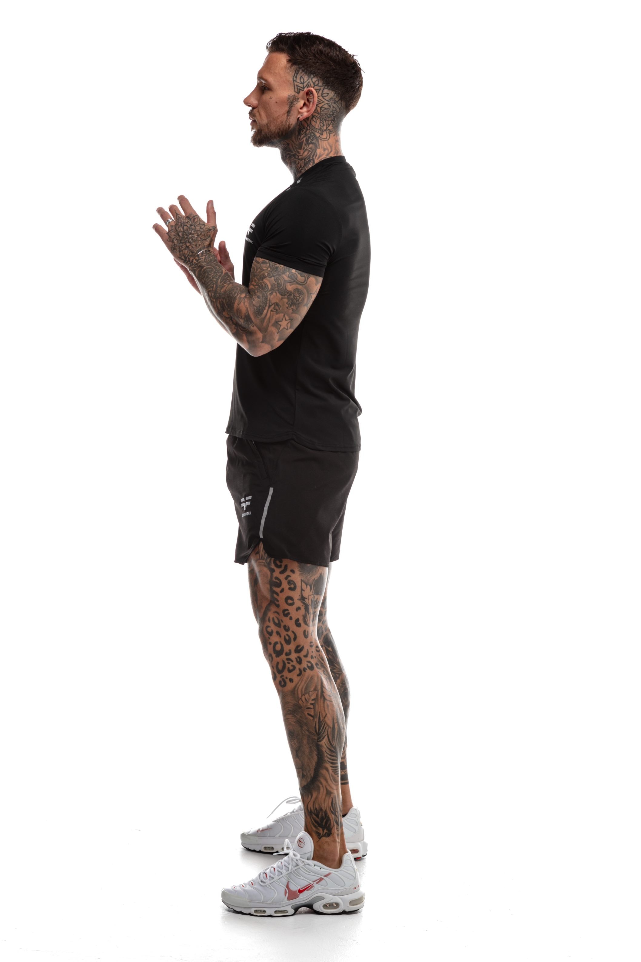 T-Shirt GYMFREAK Fusion Homme - Noir