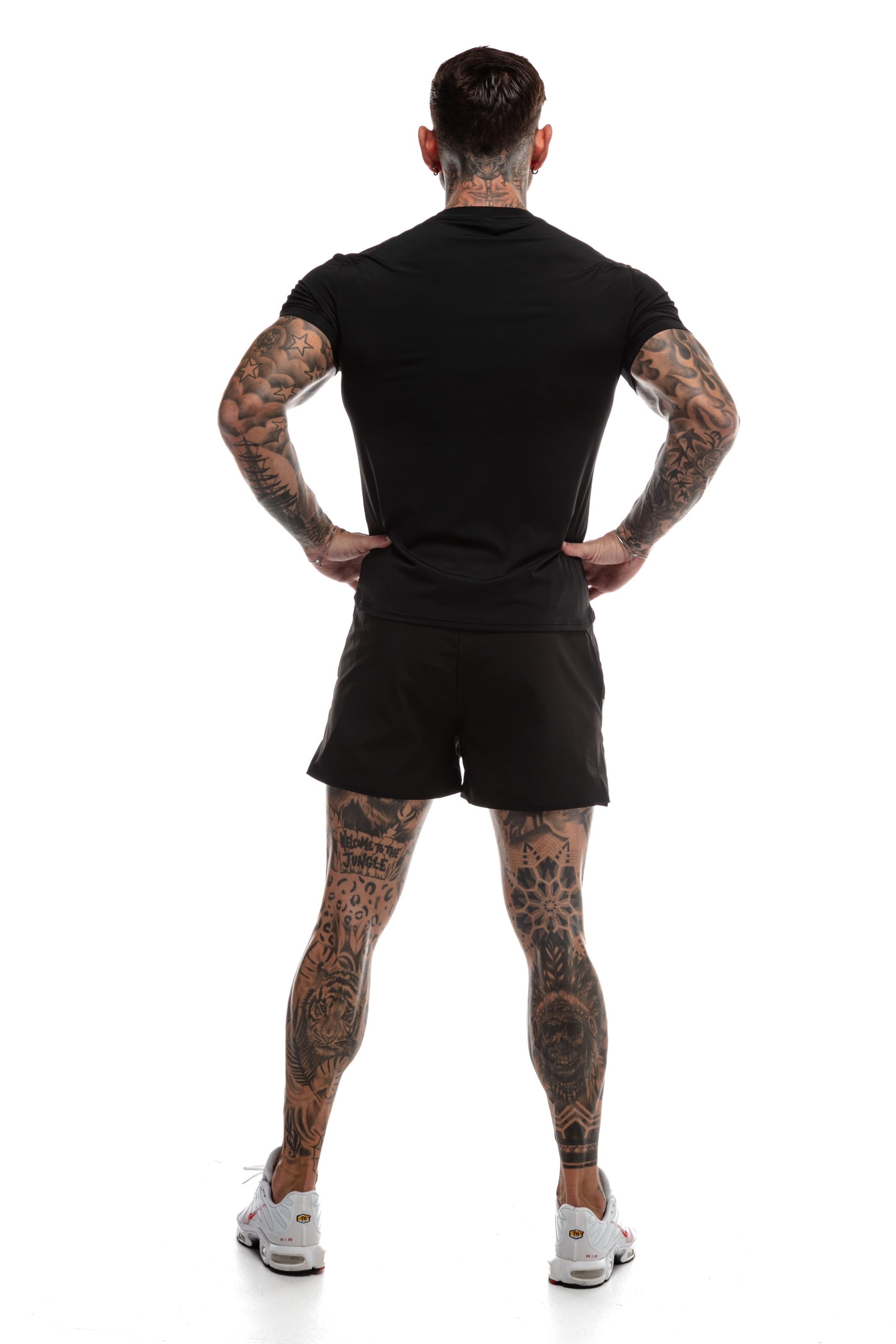 T-Shirt GYMFREAK Fusion Homme - Noir