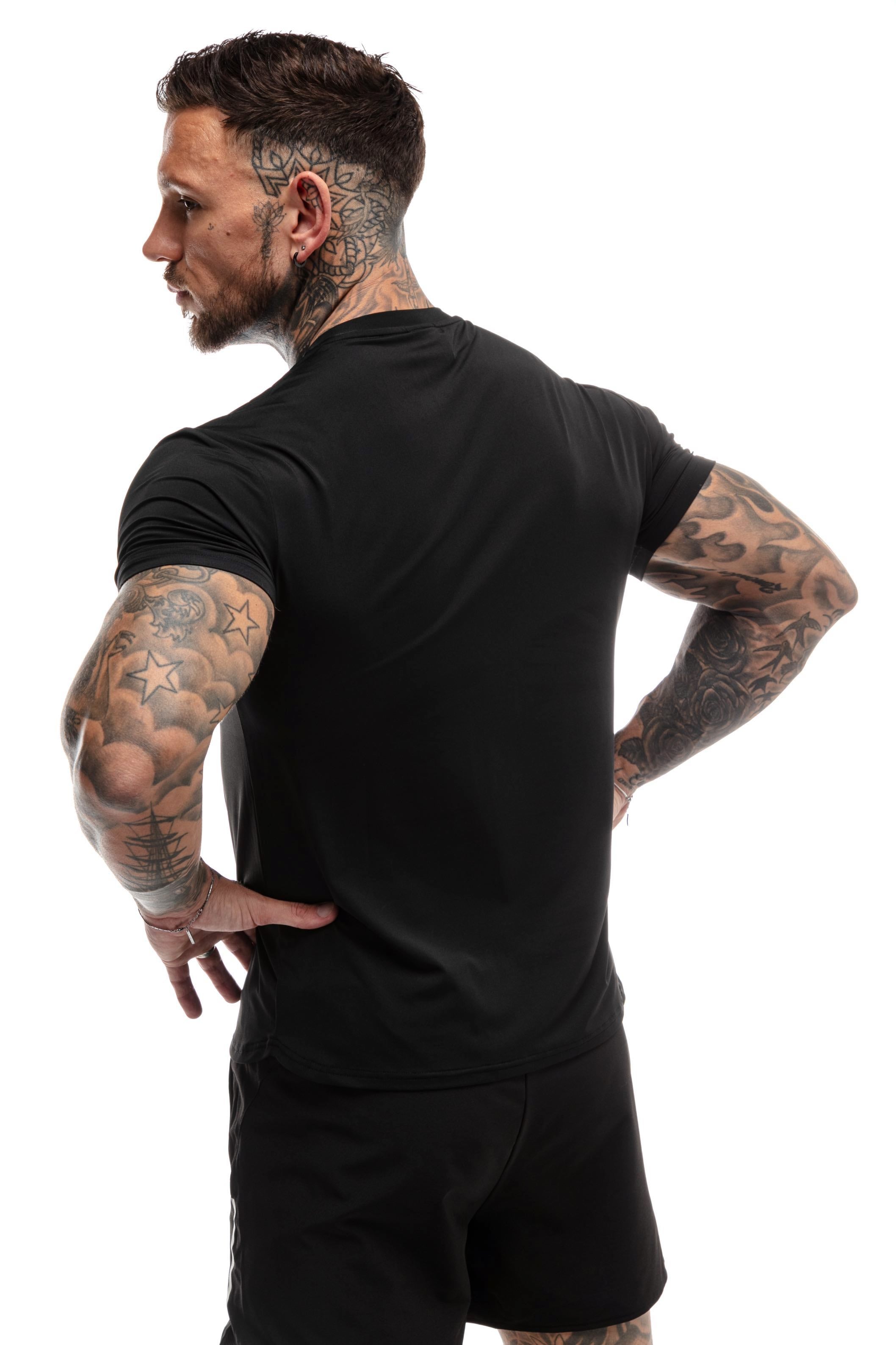 T-Shirt GYMFREAK Fusion Homme - Noir